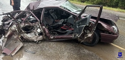 В Сызрани в ночной аварии с двумя иномарками пострадали пять человек