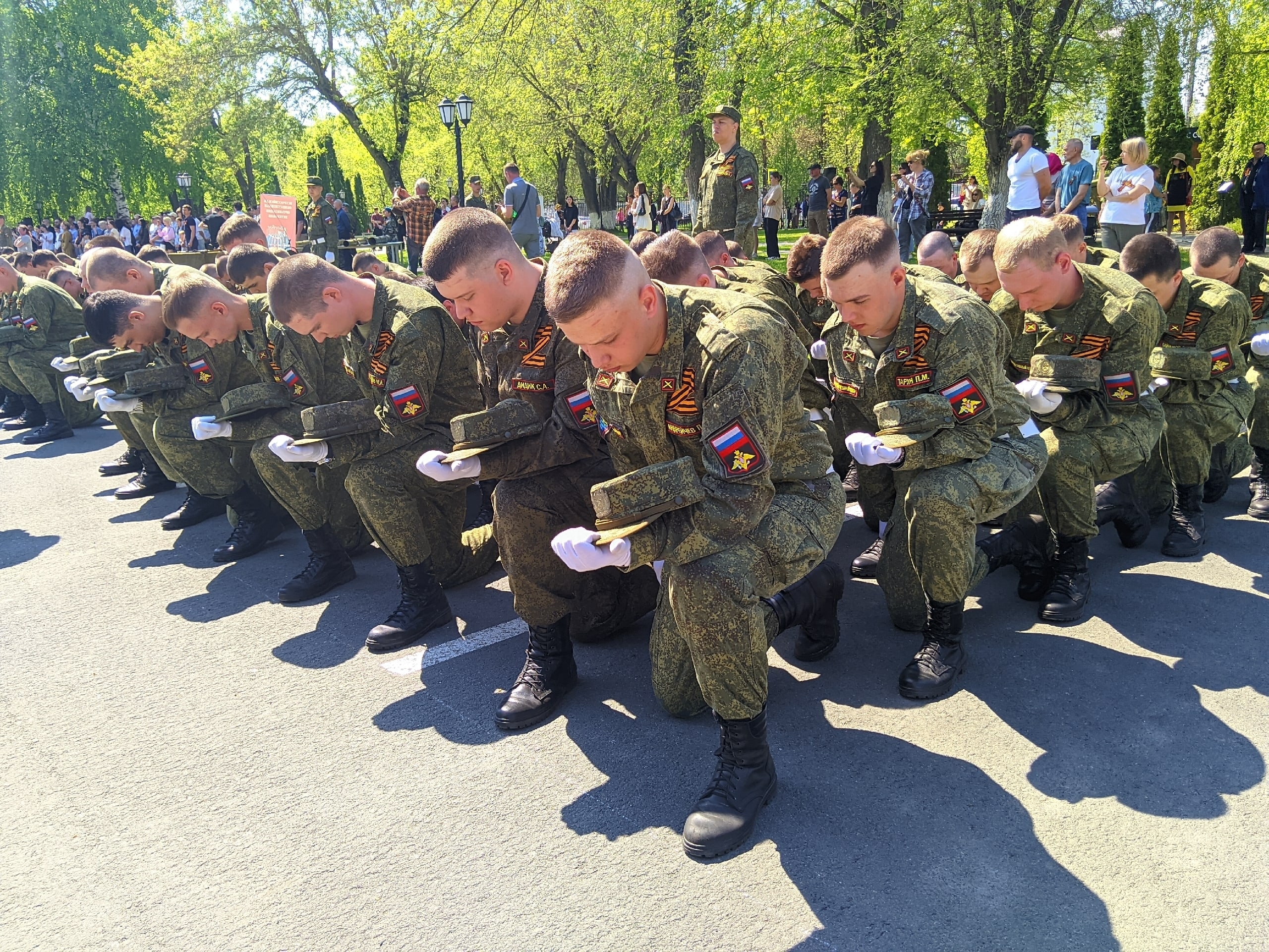В Тольятти прошел парад курсантов военного учебного центра