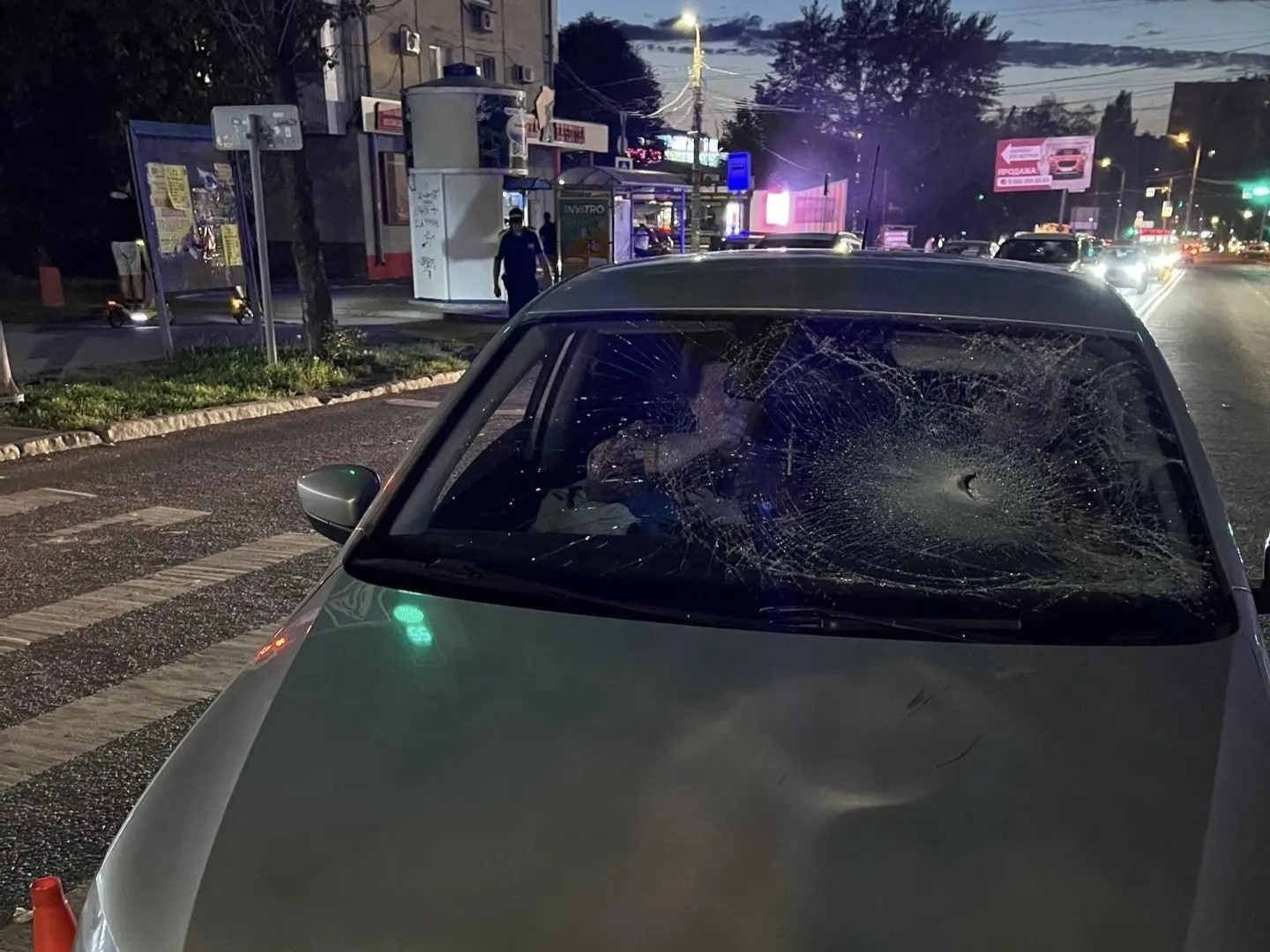 В Чапаевске LADA Kalina насмерть сбила пешехода
