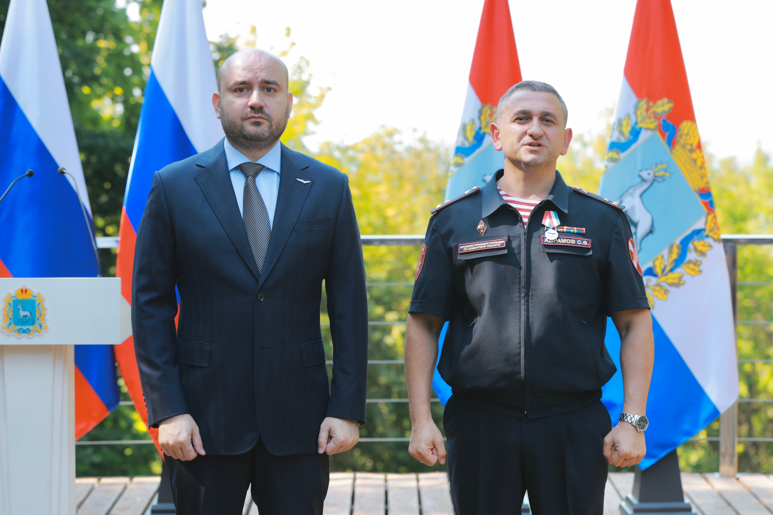 Вячеслав Федорищев впервые вручил знак "За вклад в развитие Самарской области" выдающимся жителям