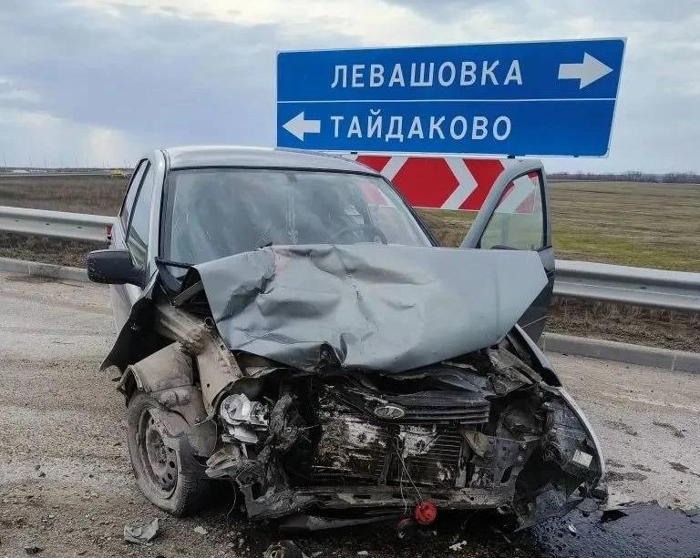 Водитель в больнице: в Шигонском районе столкнулись два автомобиля