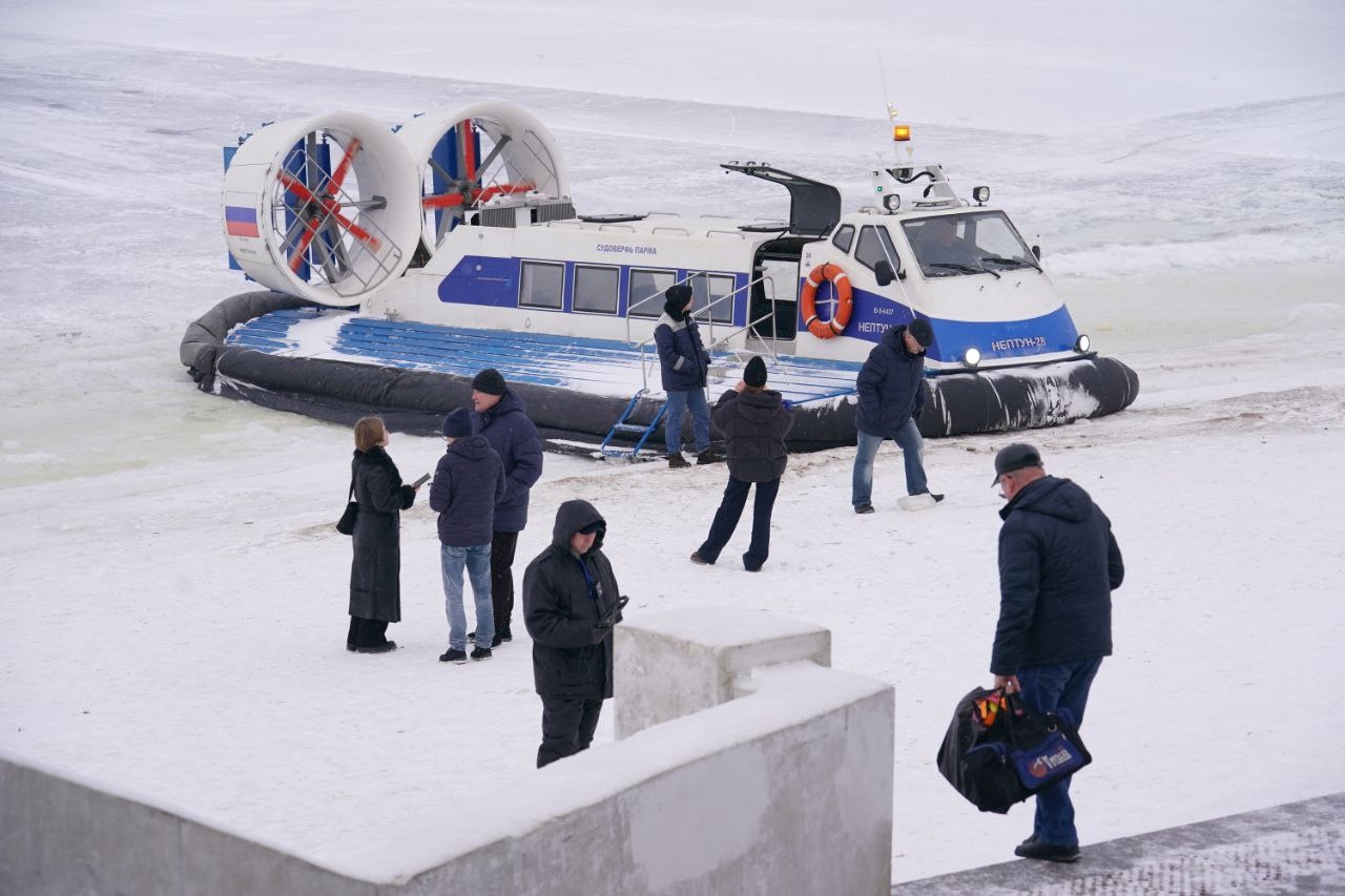 Возобновлено движение судов на воздушной подушке по маршруту Самара — Рождествено