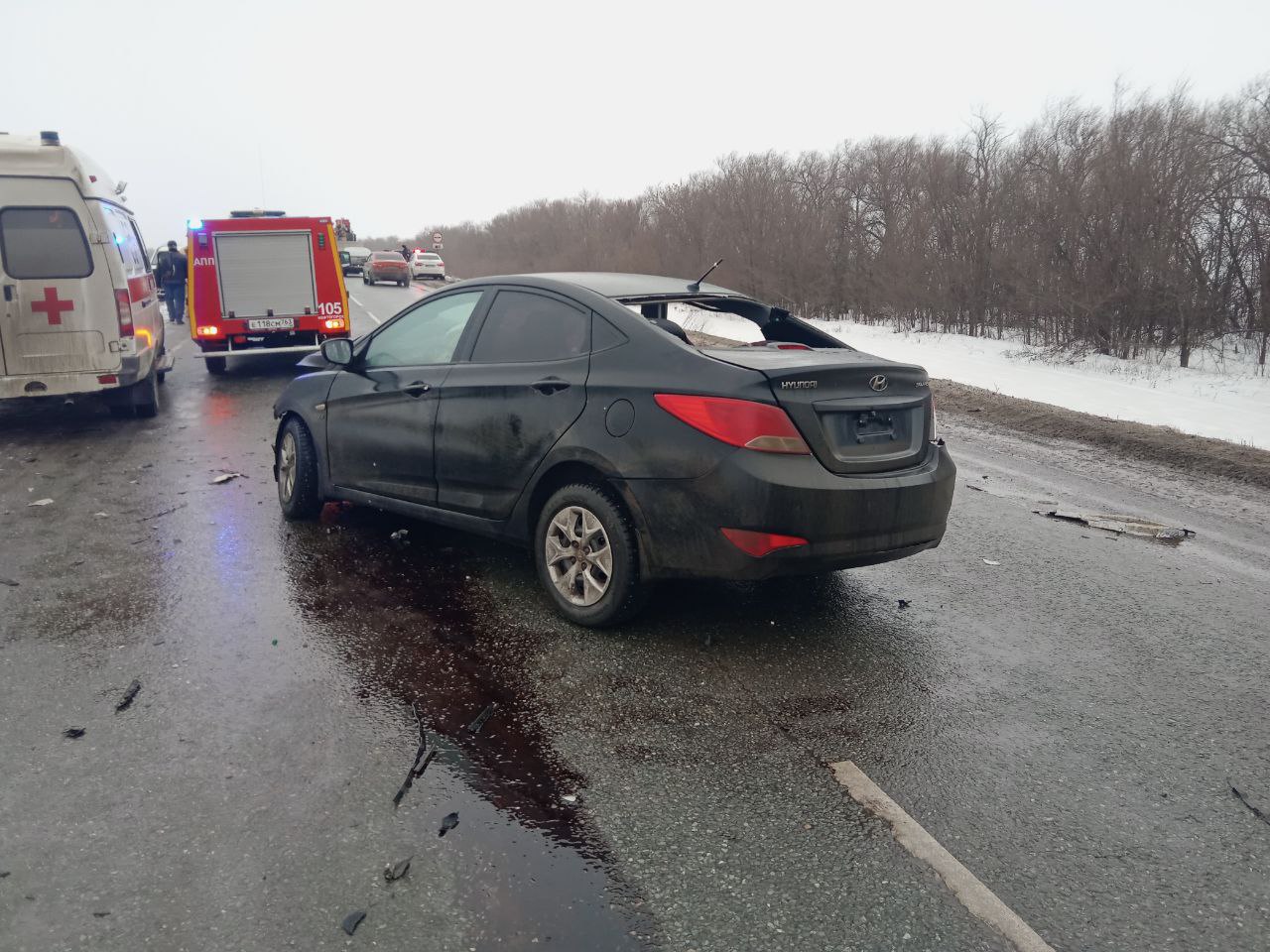 22 декабря в ДТП под Самарой погиб человек