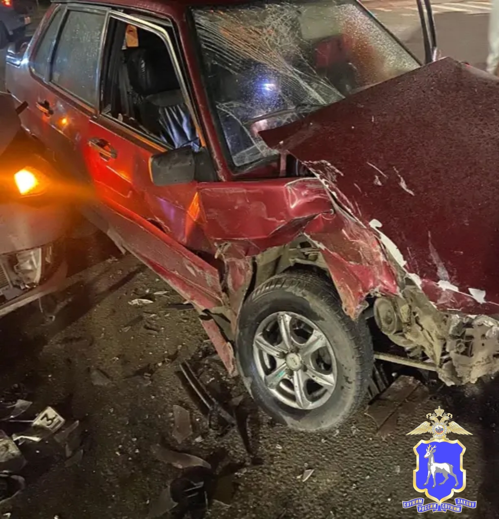 В Самаре при столкновении двух легковушек пострадали трое детей