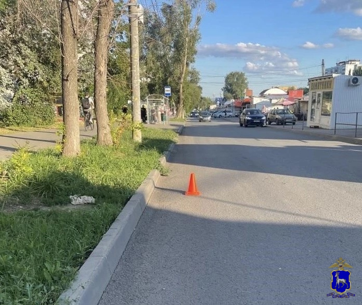В Самаре под колеса "Гранты" попала 77-летняя женщина