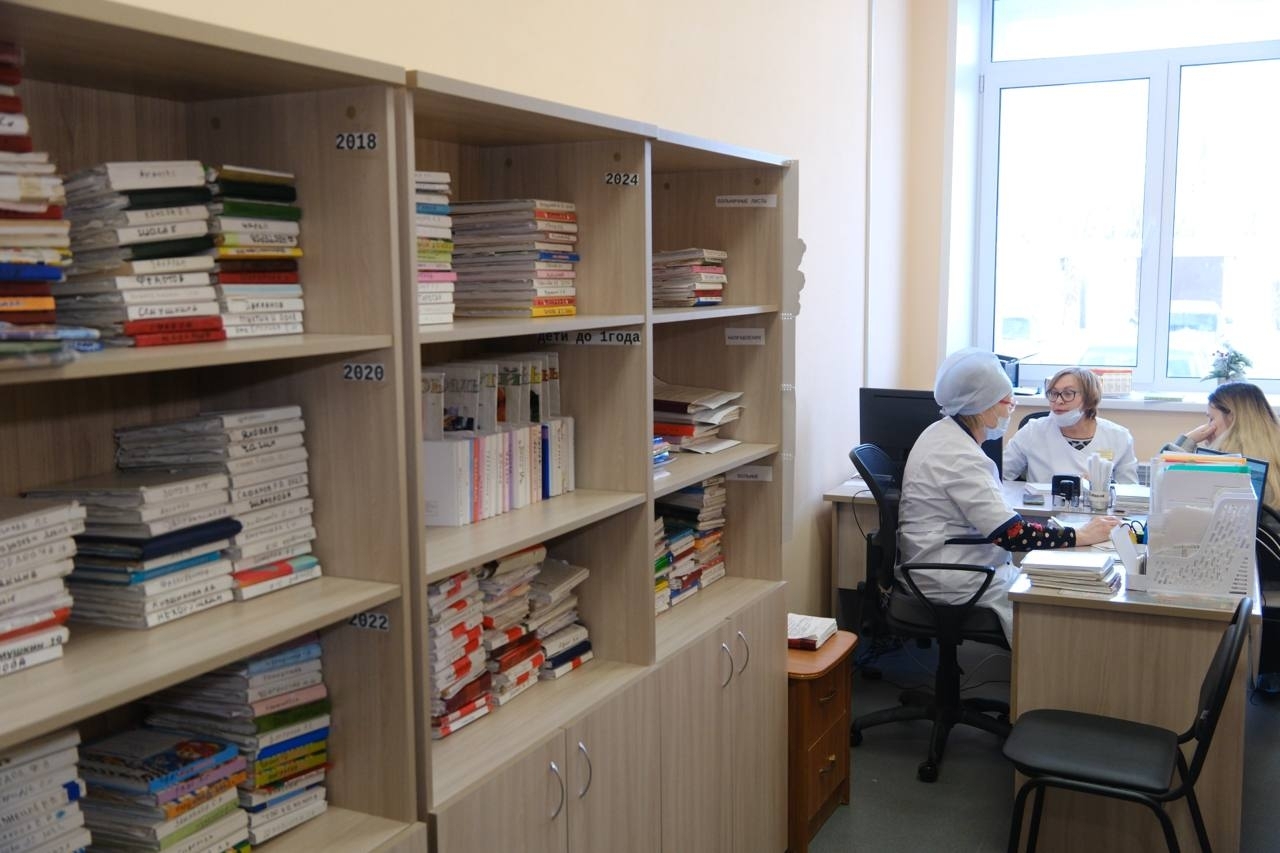 В поселке Мирный завершили капремонт поликлиники