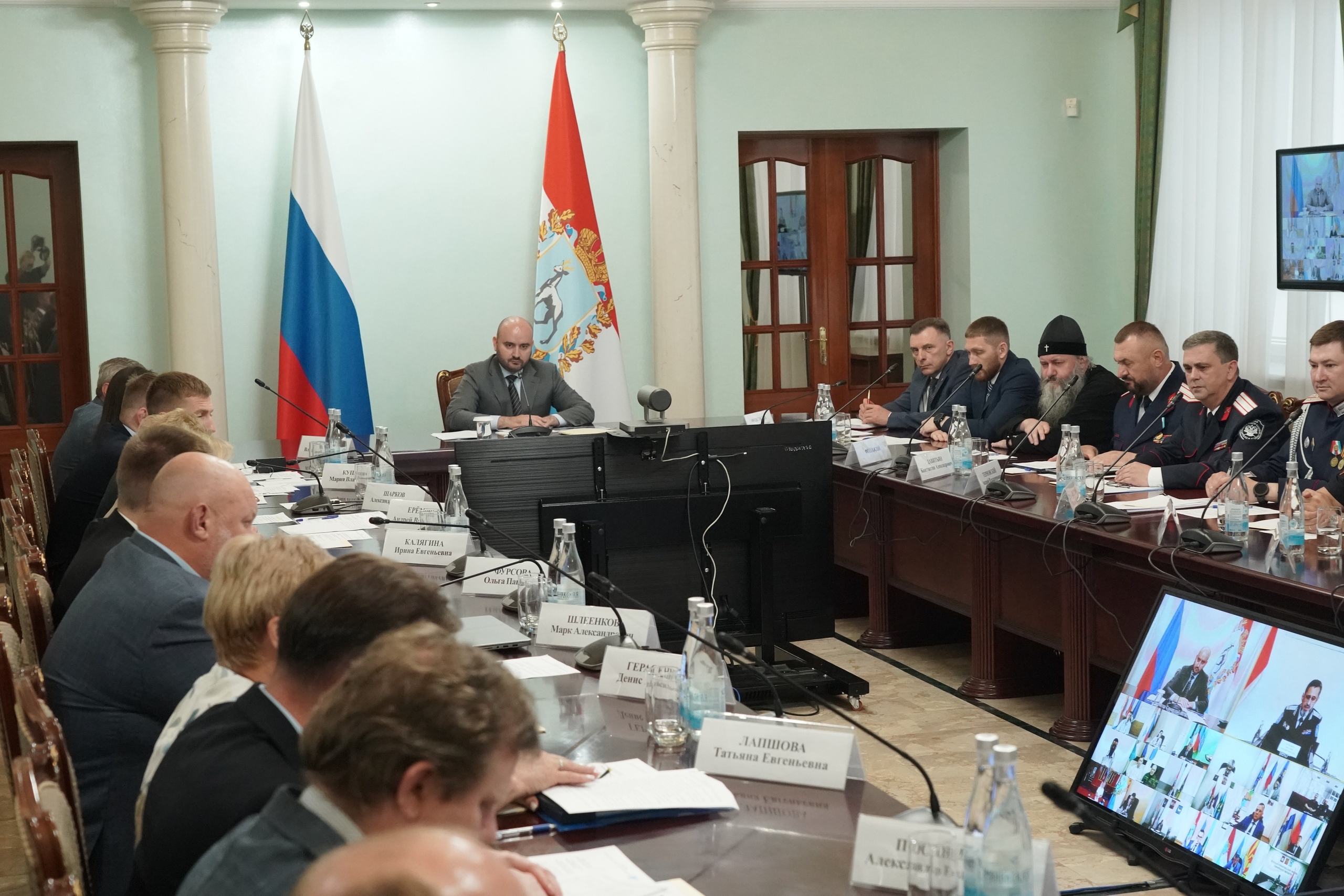 Вячеслав Федорищев провел заседание Совета по делам казачества