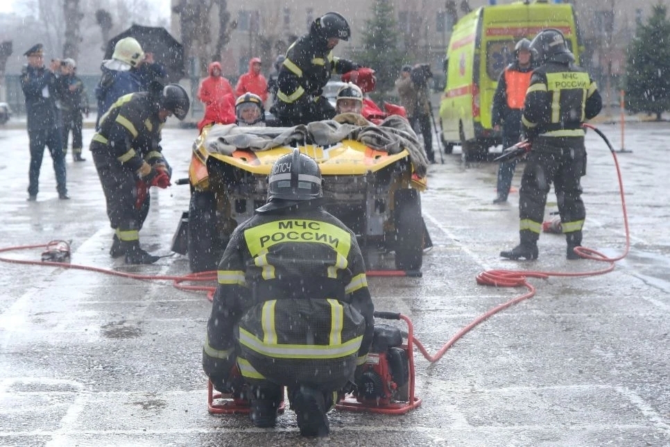 В Самаре выбрали лучших спасателей Поволжья