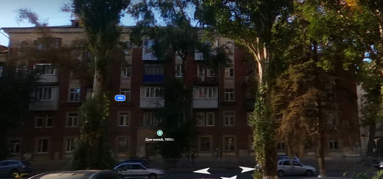 В Самаре отремонтируют крышу исторического дома на улице Физкультурной, 102