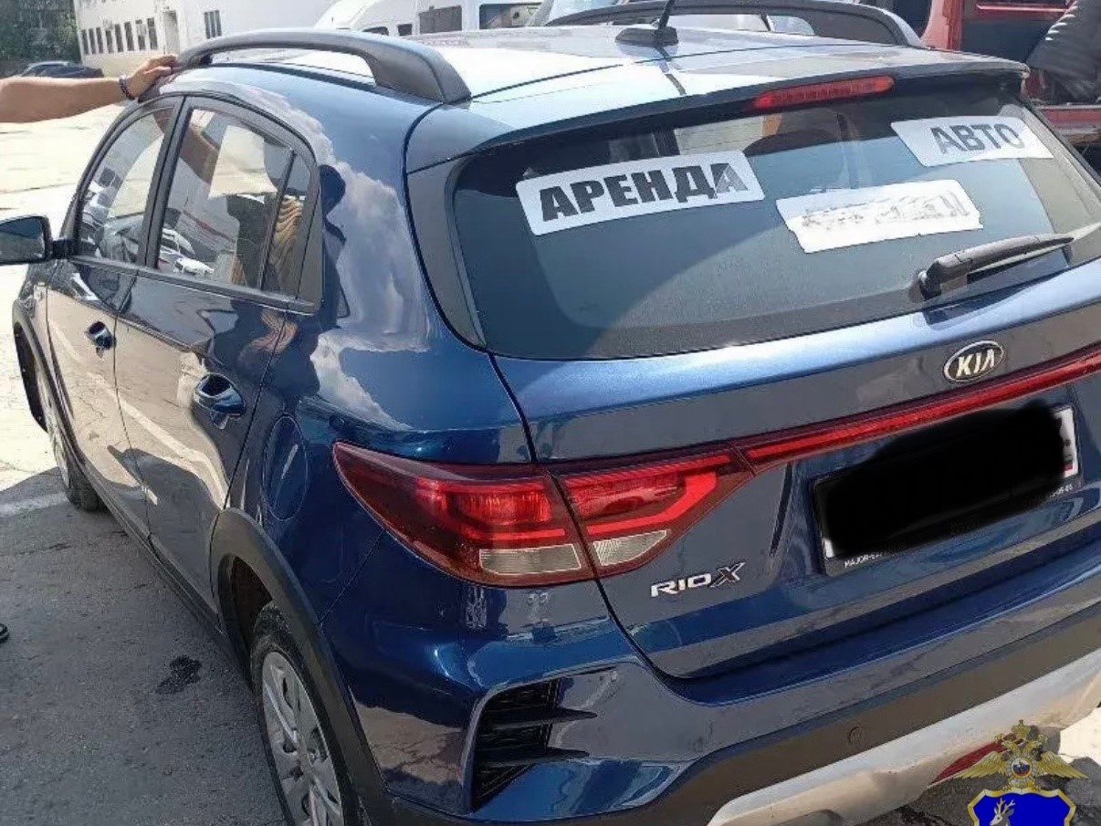 В Волжском районе задержали иностранца за угон арендованной машины