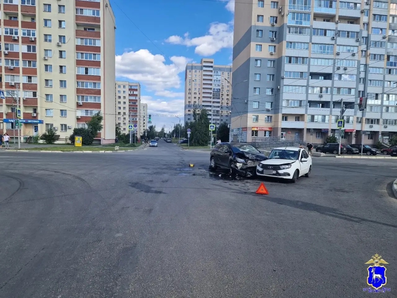 Женщина и ребенок пострадали в ДТП с "Грантой" и "Маздой" в Самаре