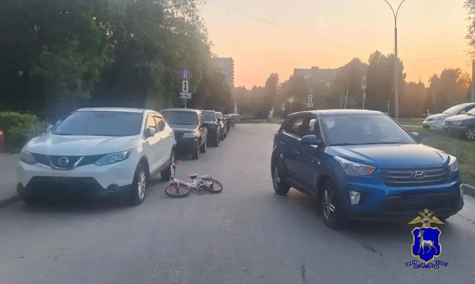 В Тольятти водитель Hyundai во дворе сбил 7-летнего велосипедиста