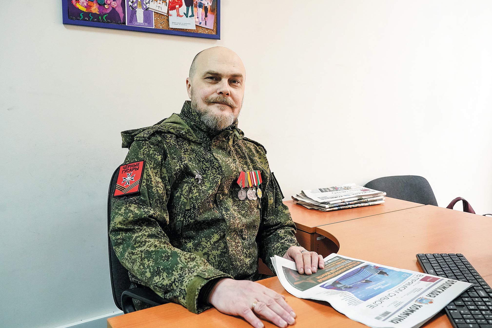  "Стремлюсь выполнять работу быстро и качественно": самарский журналист Сергей Алешин издает газеты в зоне СВО