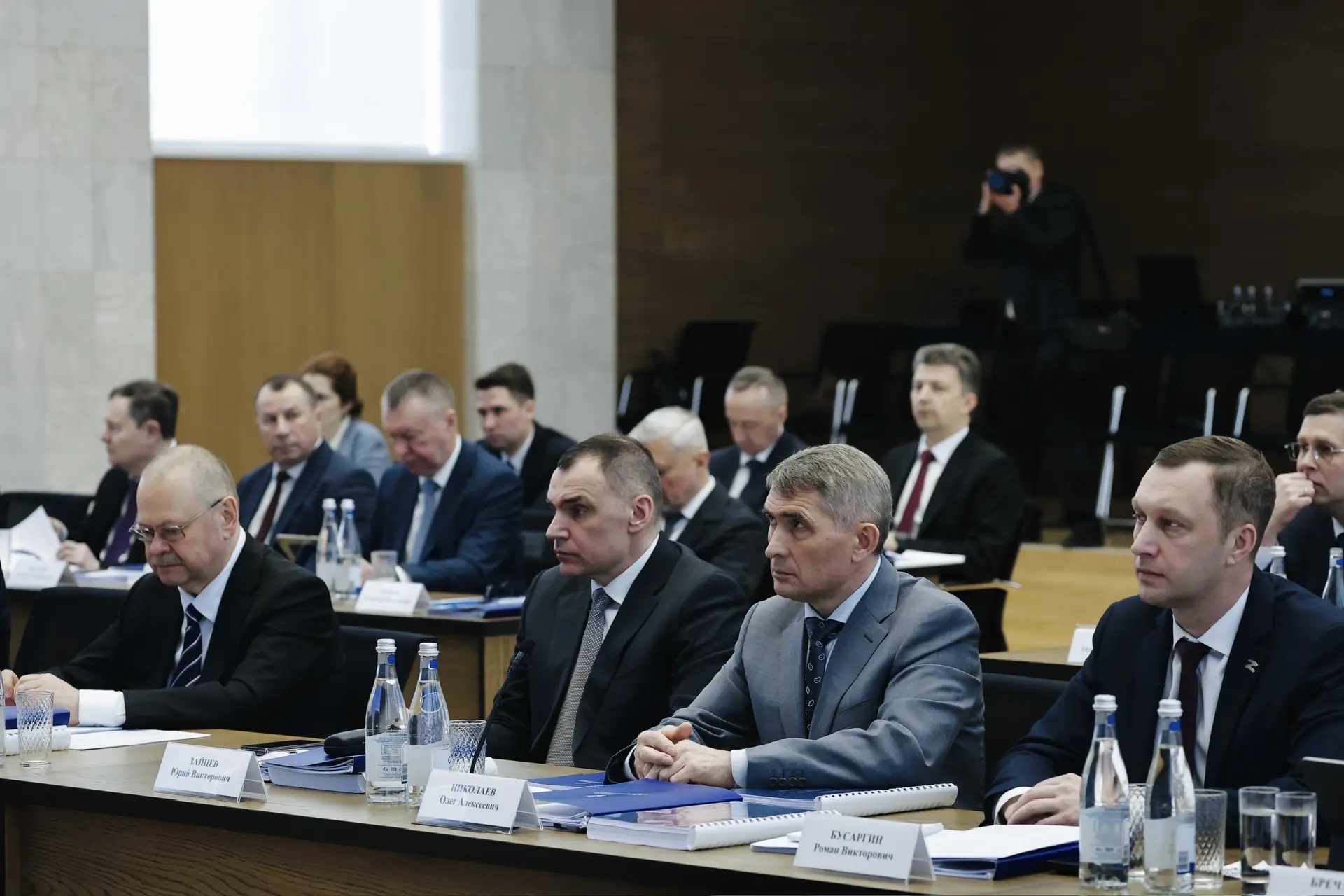 Вячеслав Федорищев принял участие в заседании Совета под председательством Игоря Комарова