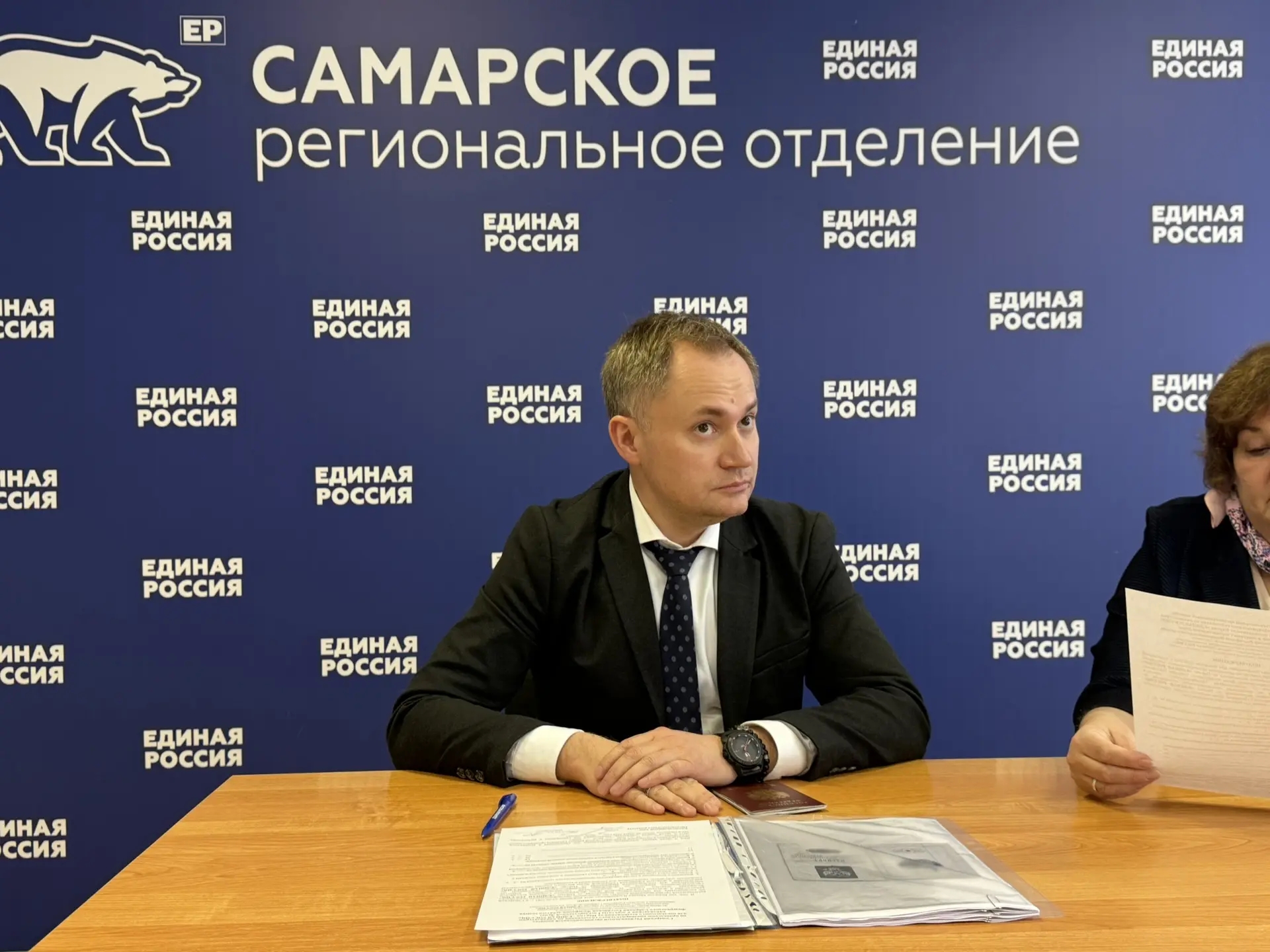 Михаил Белоусов подал документы на предварительное голосование "Единой России" по 14-му округу