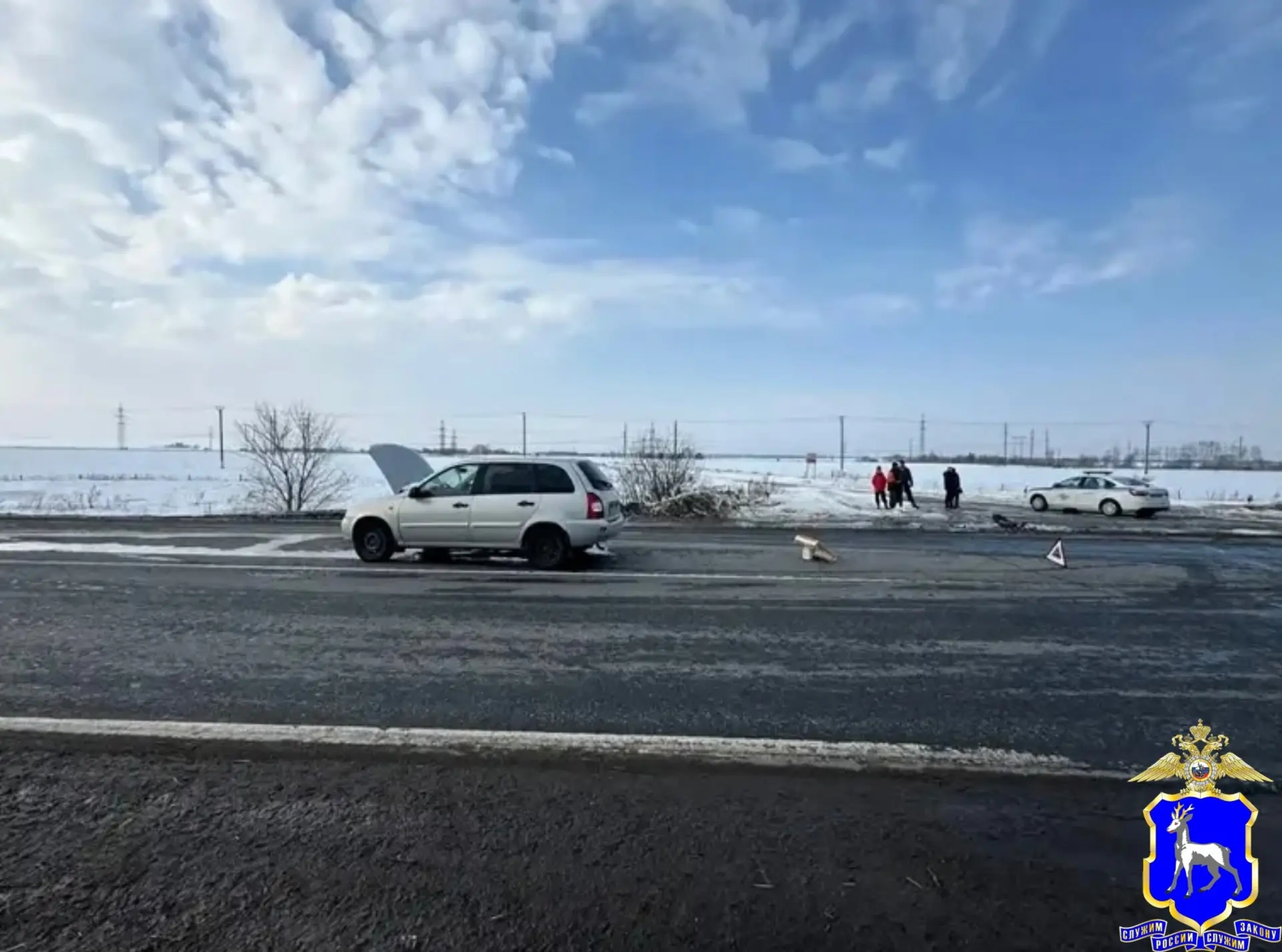 В Самаре двое пассажирок пострадали после столкновения "Мерседеса" и "Соляриса"