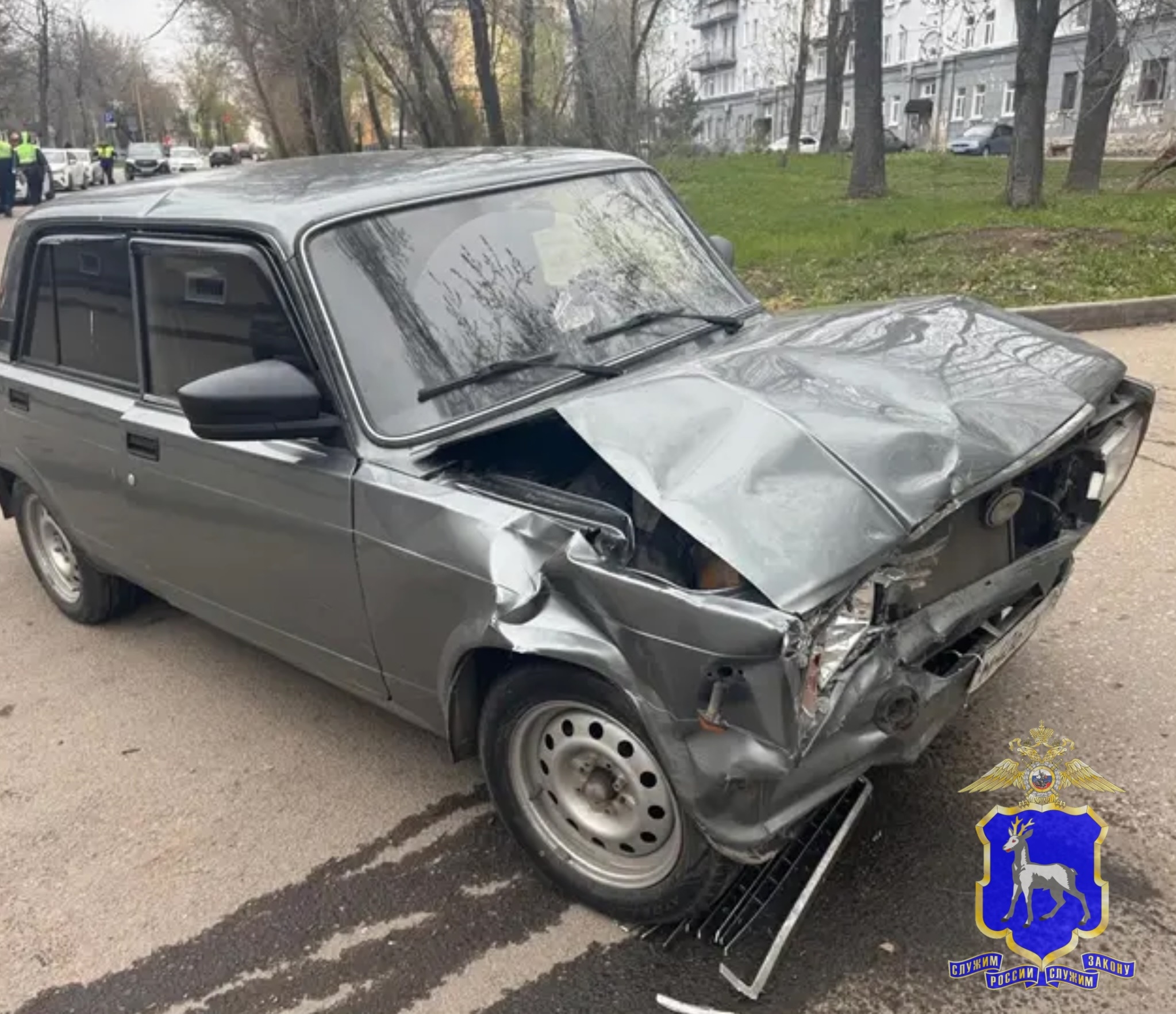 В Чапаевске мужчина на ВАЗе сбил 55-летнего велосипедиста
