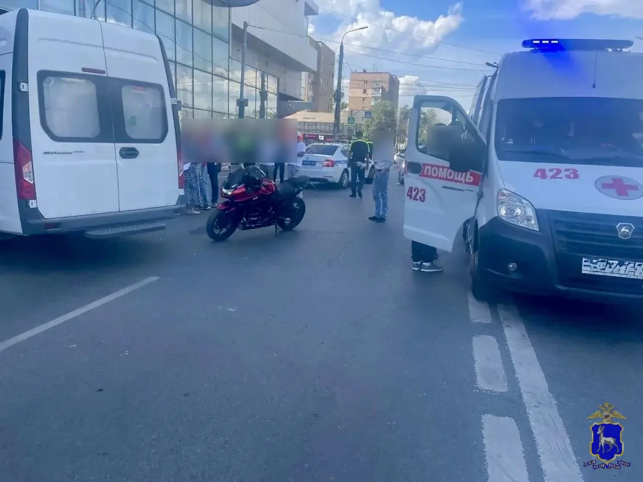 Появились подробности аварии с участием мотоциклиста на улице Авроры в Самаре