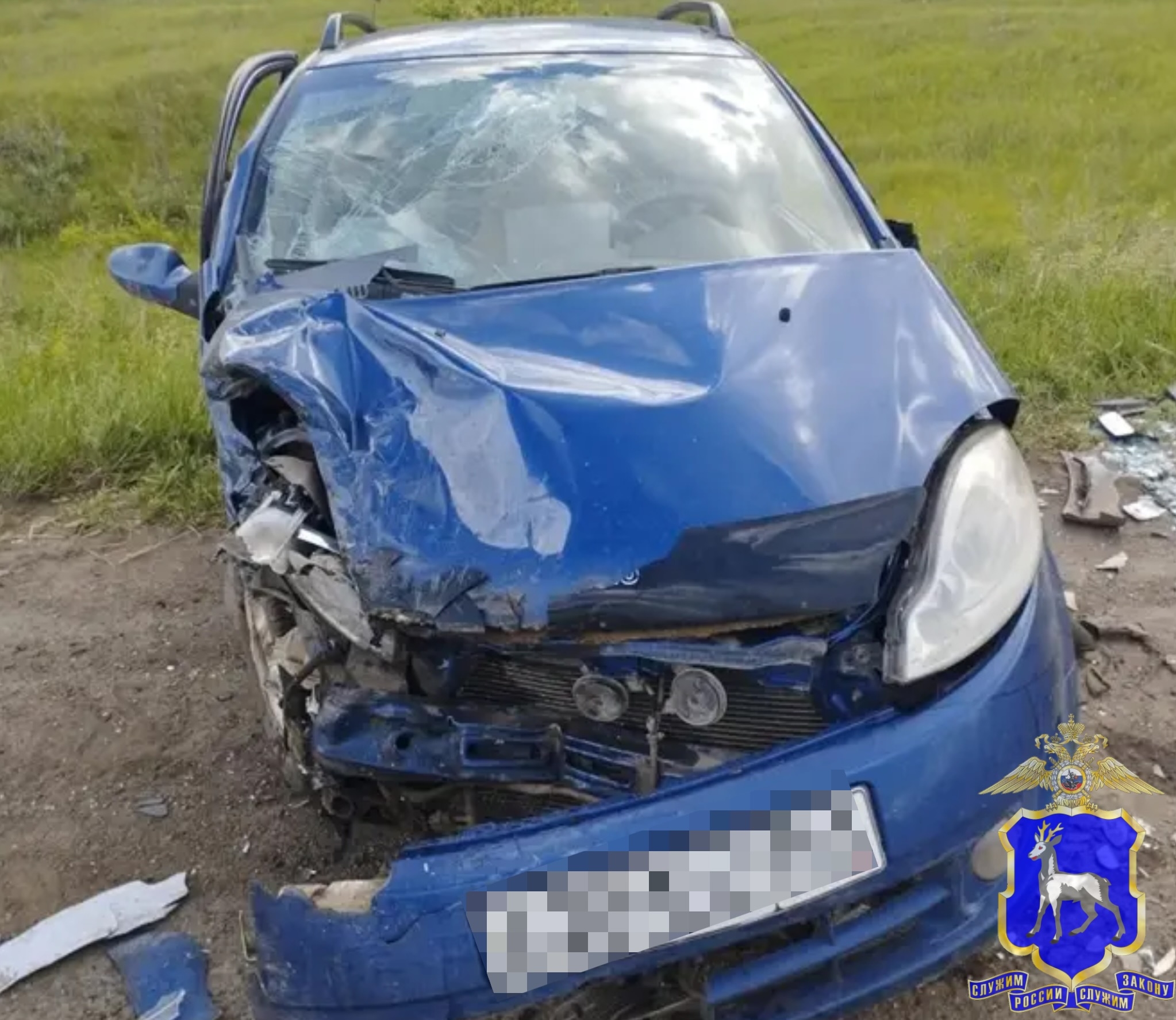 Шесть пострадавших: в Сызрани водитель "Приоры" при обгоне врезался в "Ниву"