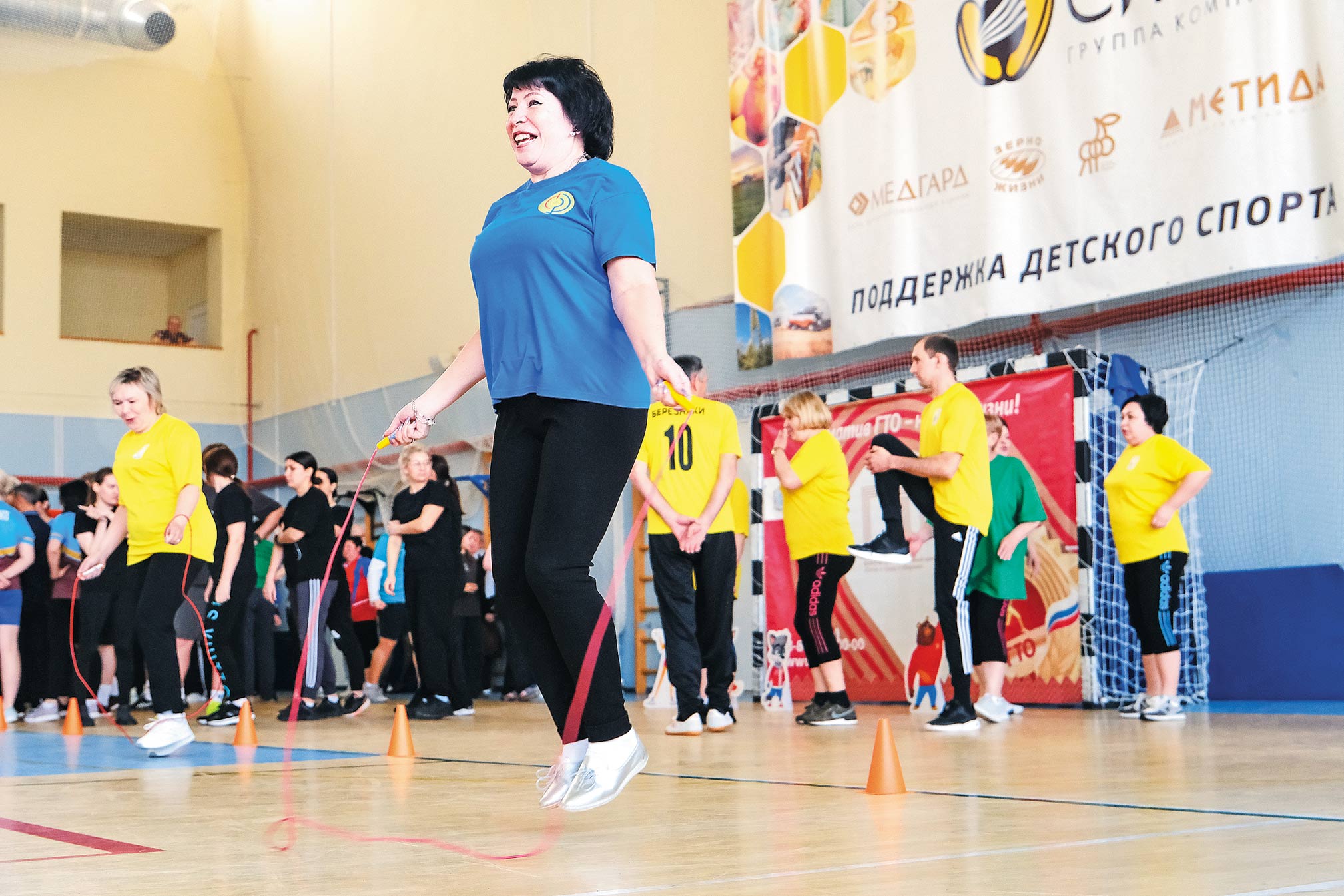 Педагоги в форме: в Кинель-Черкассах провели фестиваль ГТО