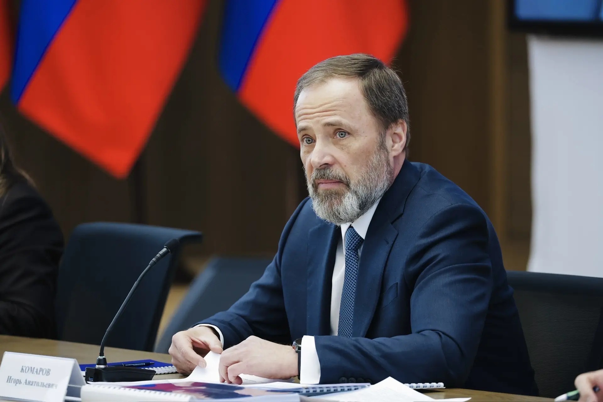 Вячеслав Федорищев принял участие в заседании Совета под председательством Игоря Комарова