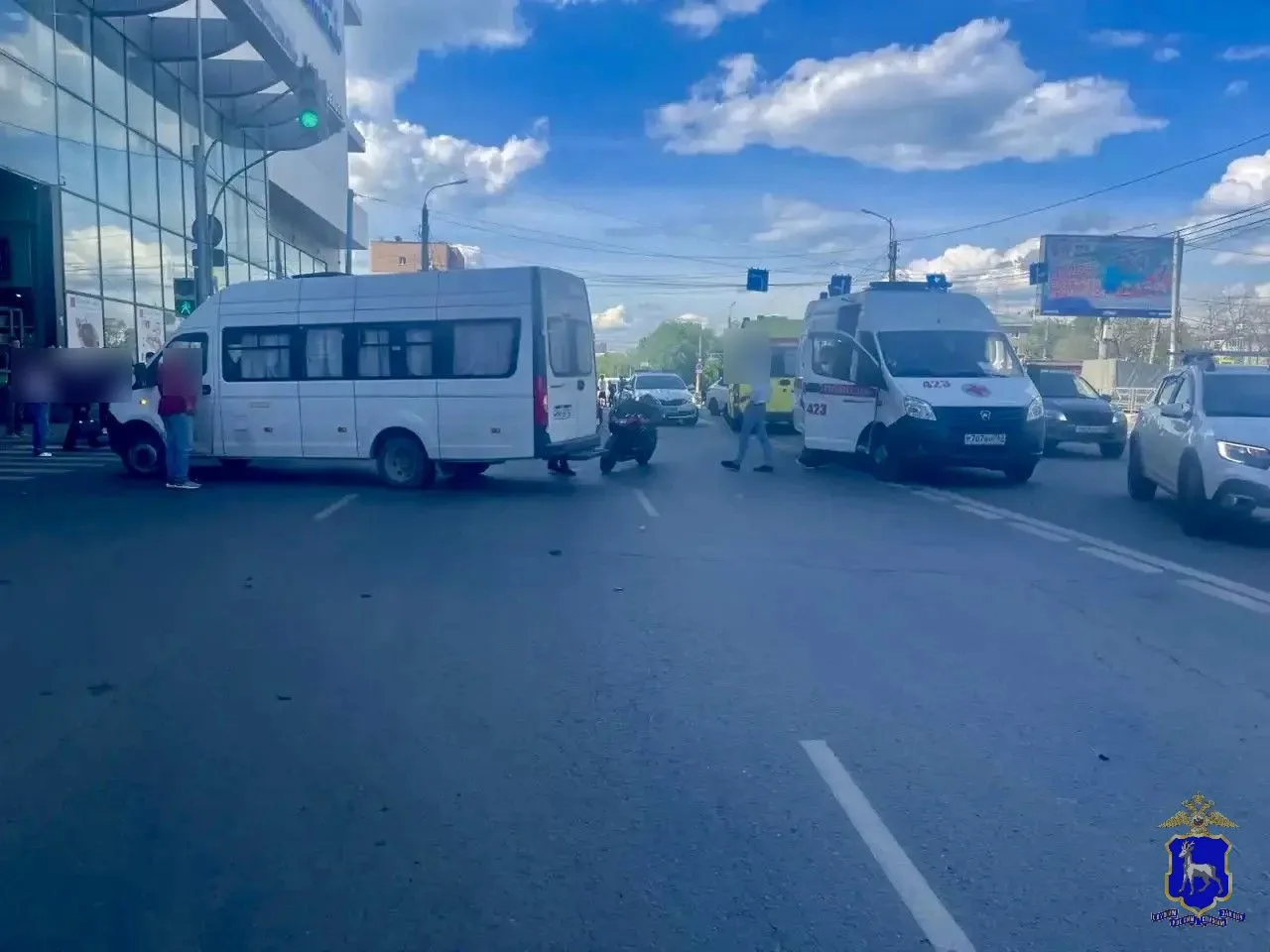 Появились подробности аварии с участием мотоциклиста на улице Авроры в Самаре