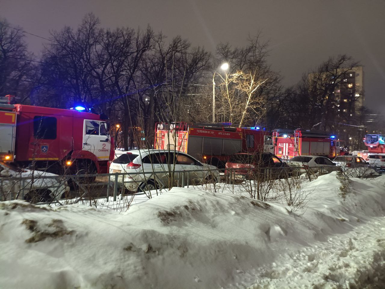 В Самаре 2 марта в квартире на улице Шверника вспыхнул пожар