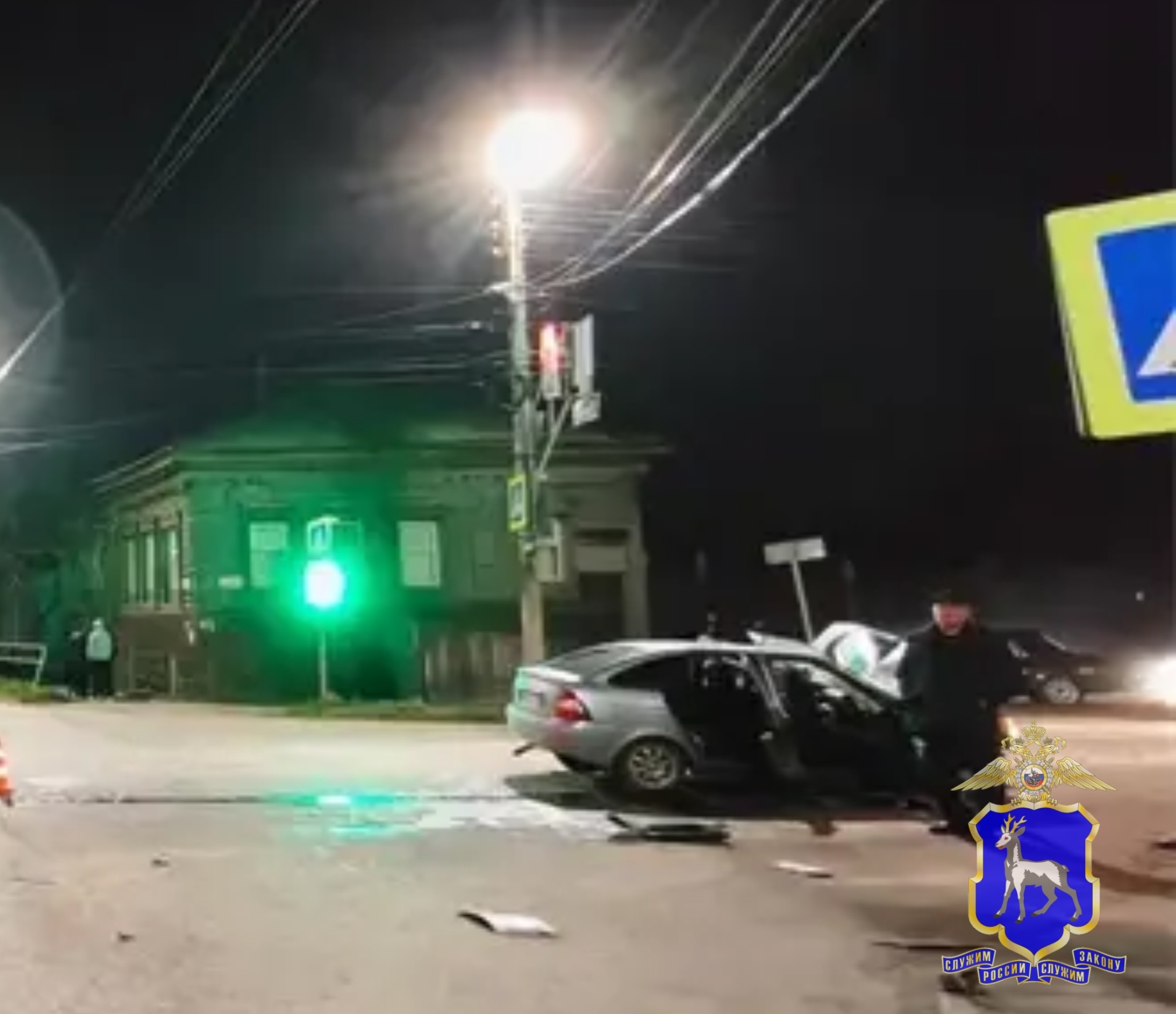 В Самаре 19-летний парень на "Калине" сбил пешехода