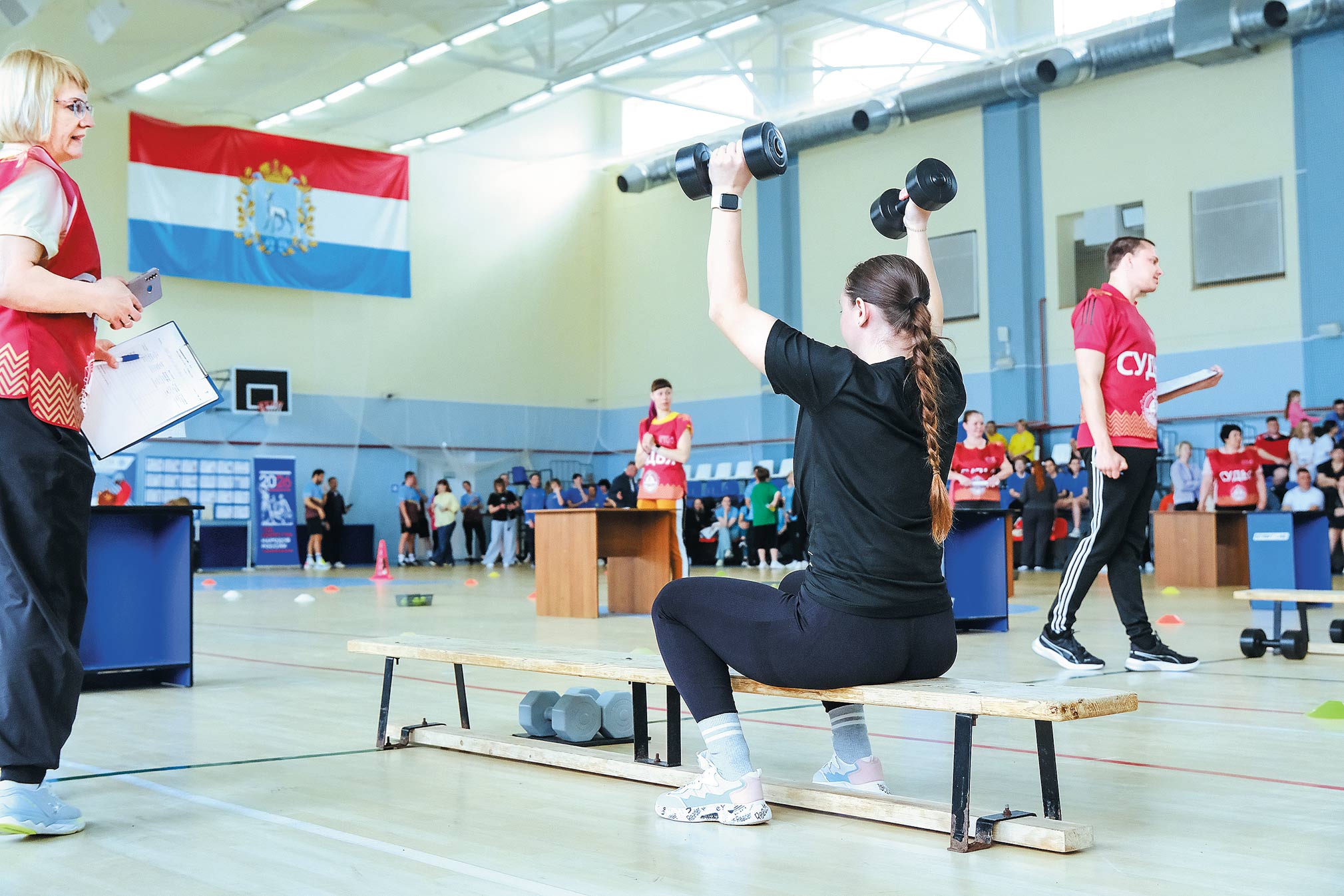 Педагоги в форме: в Кинель-Черкассах провели фестиваль ГТО