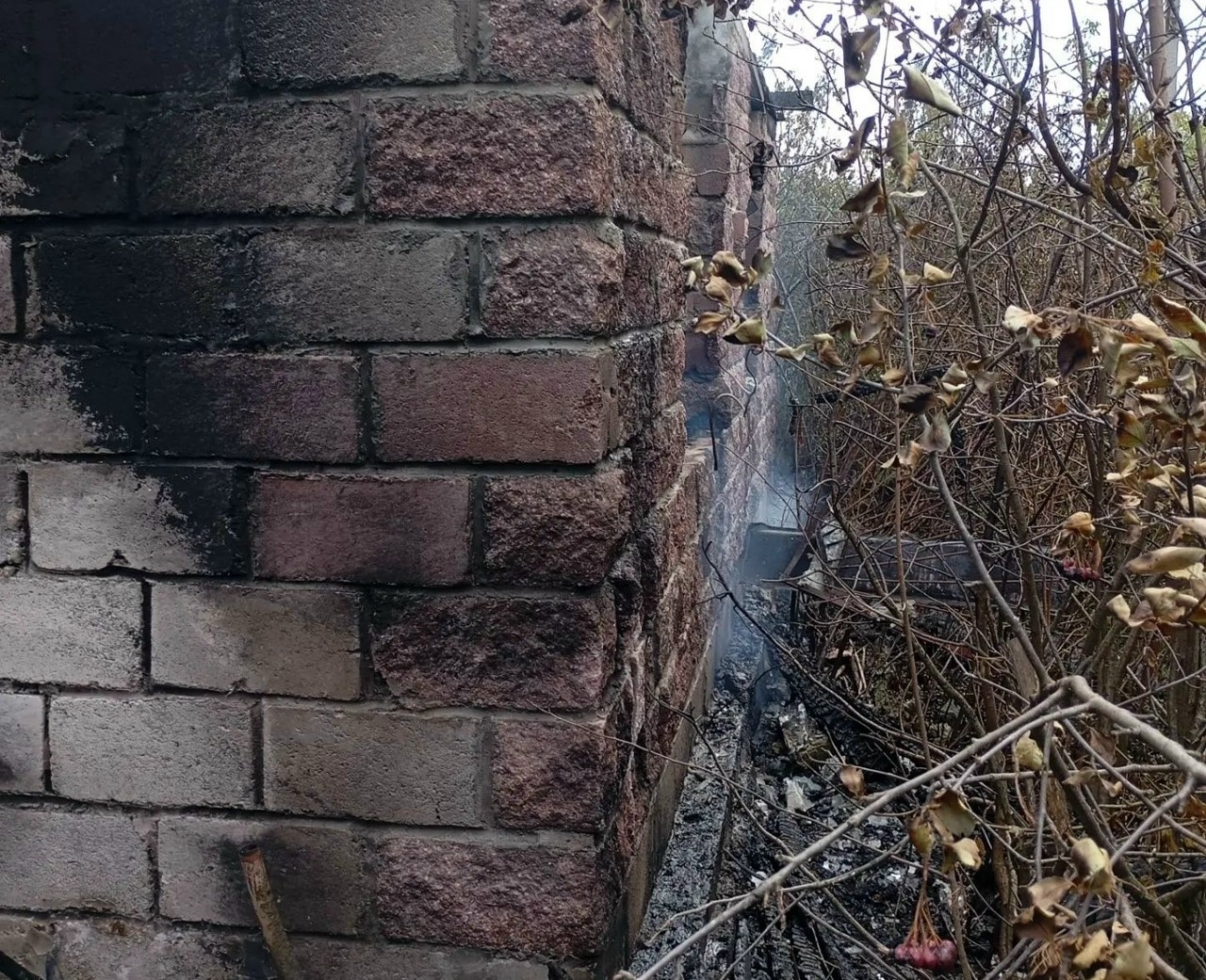 Нежилой дом вспыхнул в селе Печерские Выселки 13 августа