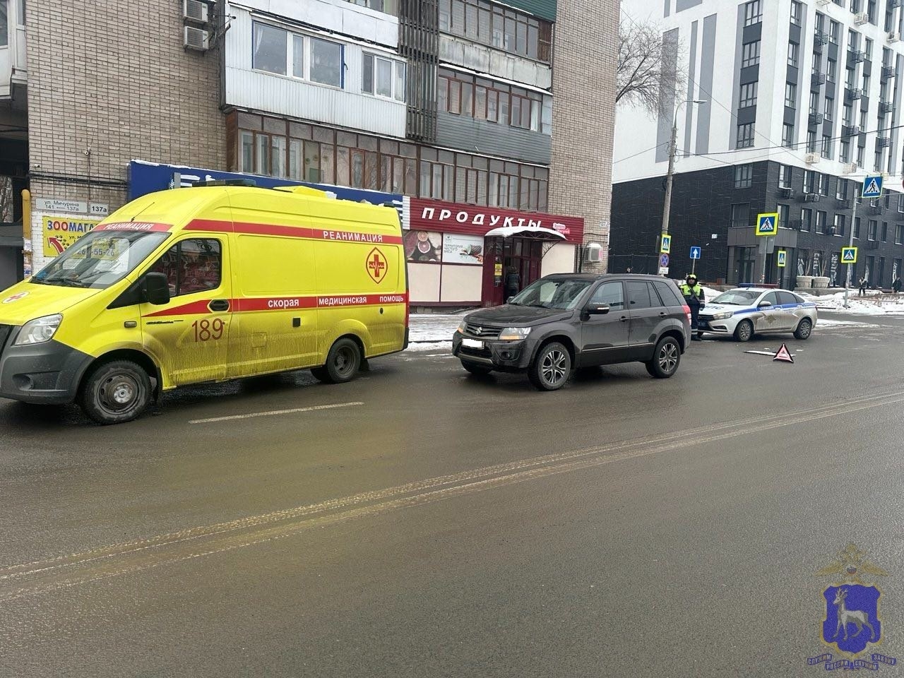 В Самаре 20 января иномарка насмерть сбила пешехода на улице Мичурина