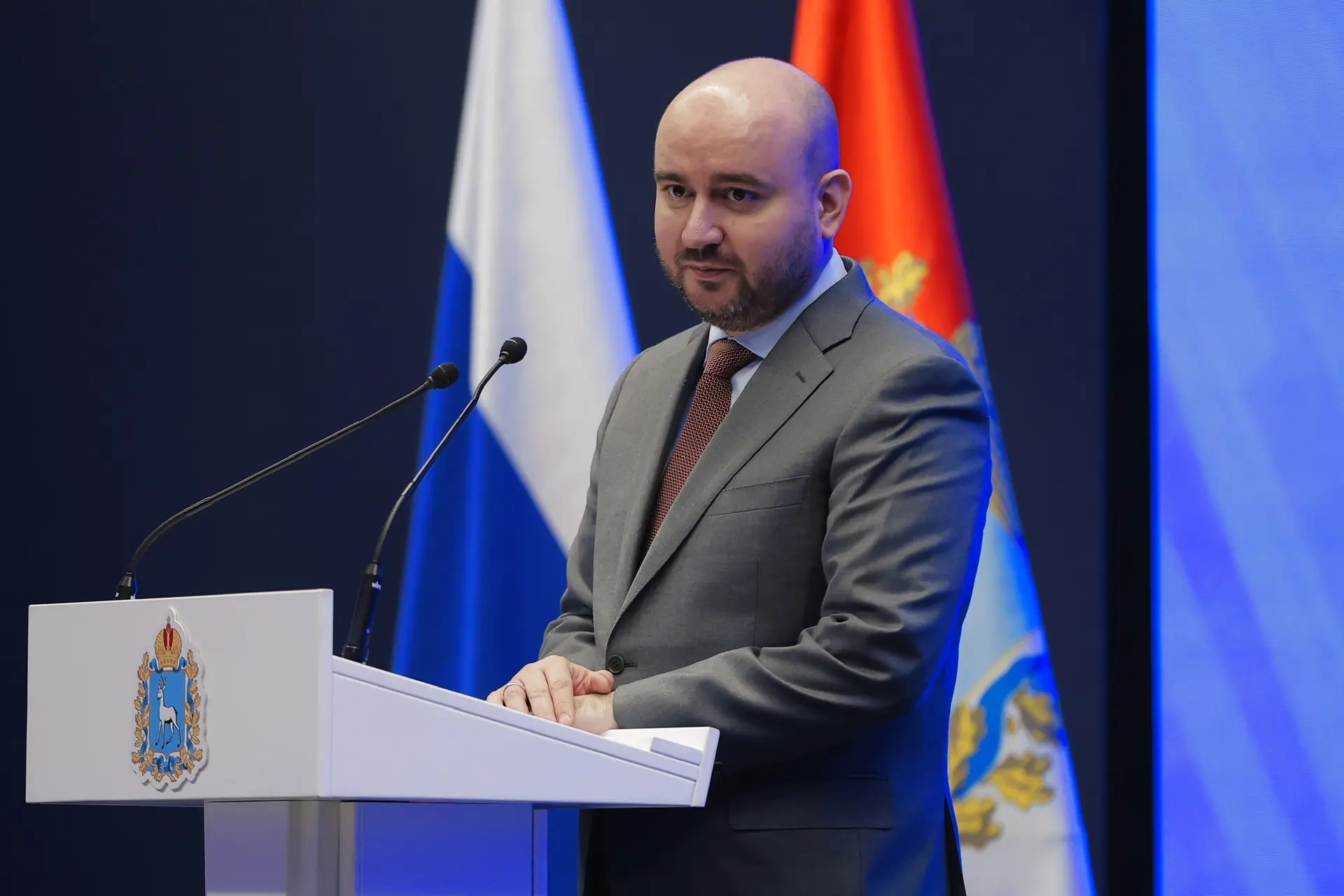 Депутат ГД Виктор Казаков и губернатор Вячеслав Федорищев  приняли участие в съезде ассоциации муниципальных образований региона