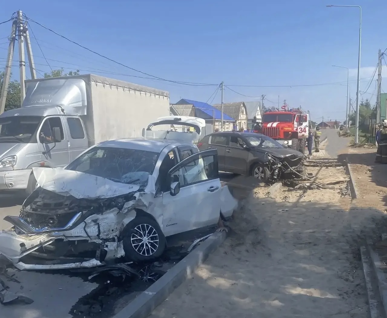 В Самарской области 25 августа в ДТП с легковушками пострадали три человека
