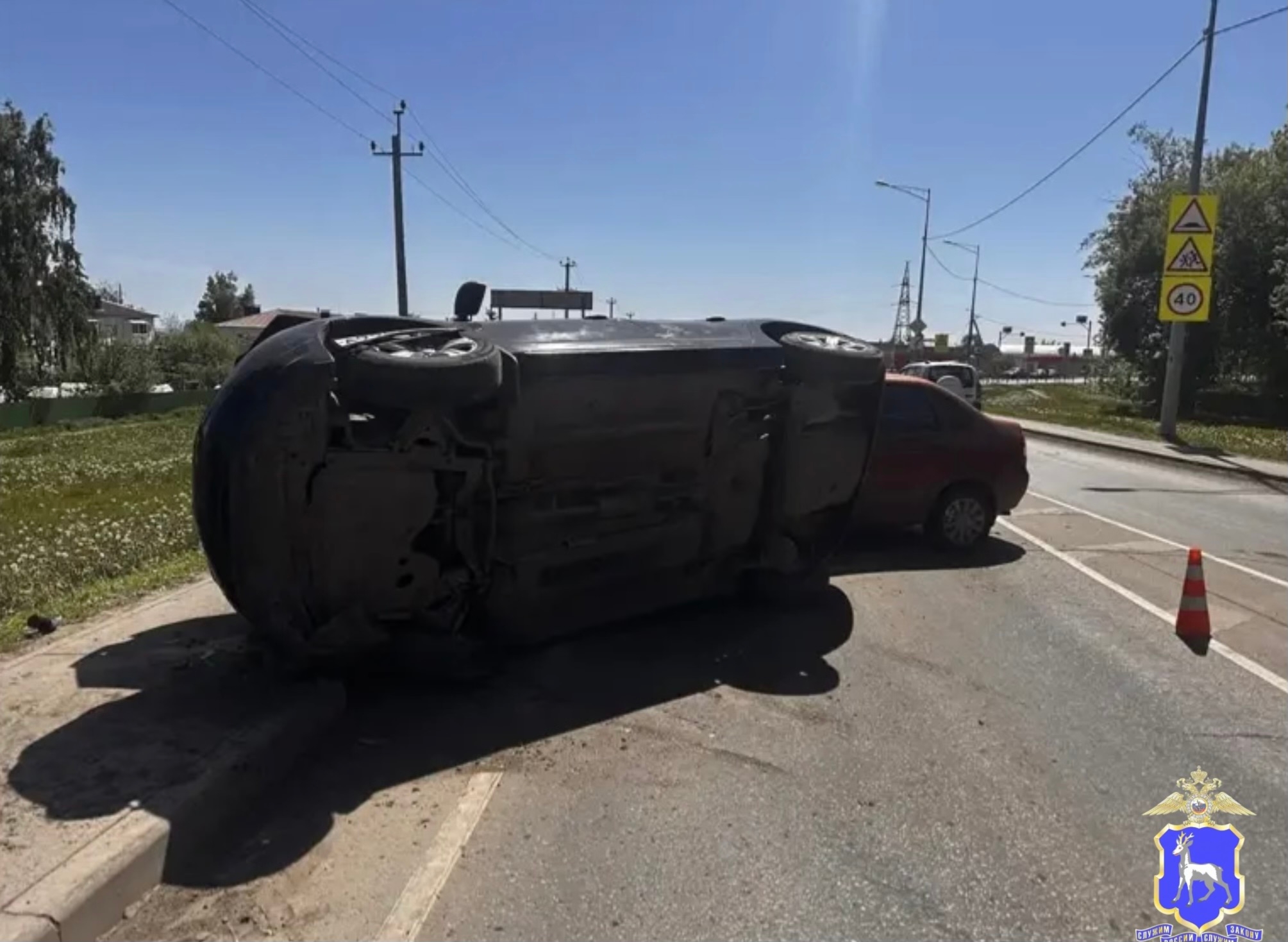 В Самаре "Гранта" въехала в спорткар