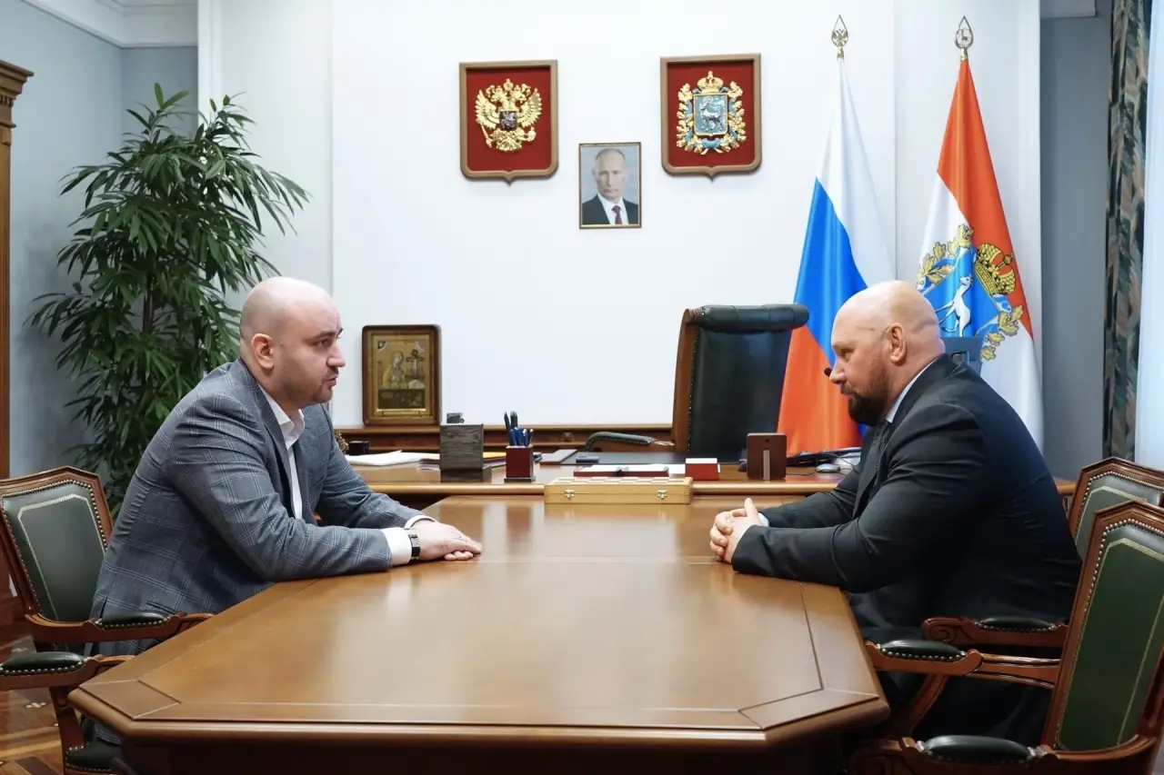 Вячеслав Федорищев встретился с депутатом Госдумы Владимиром Кошелевым