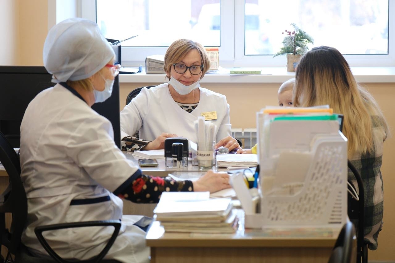 В поселке Мирный завершили капремонт поликлиники