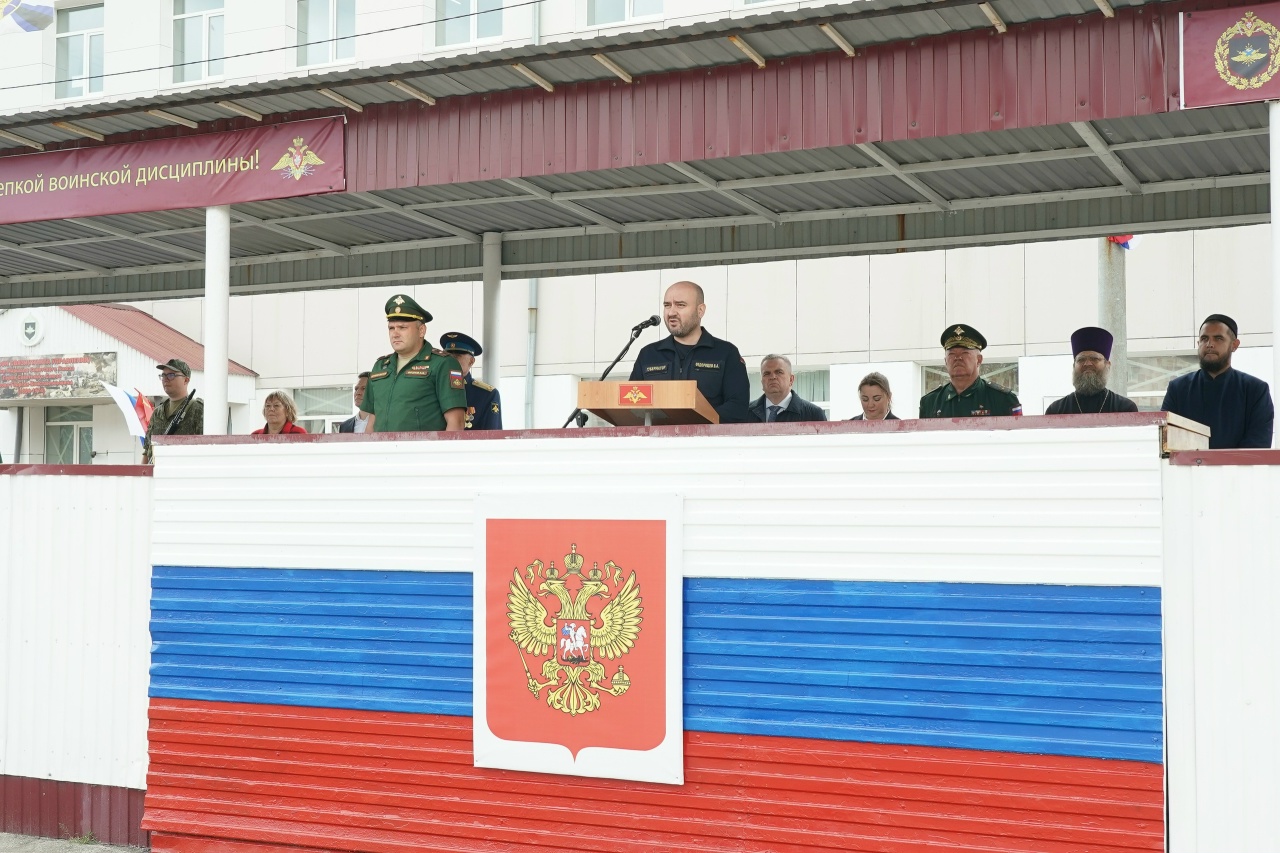 Новобранцы первого в Самарской области научно-производственного подразделения Вооруженных сил РФ приняли присягу