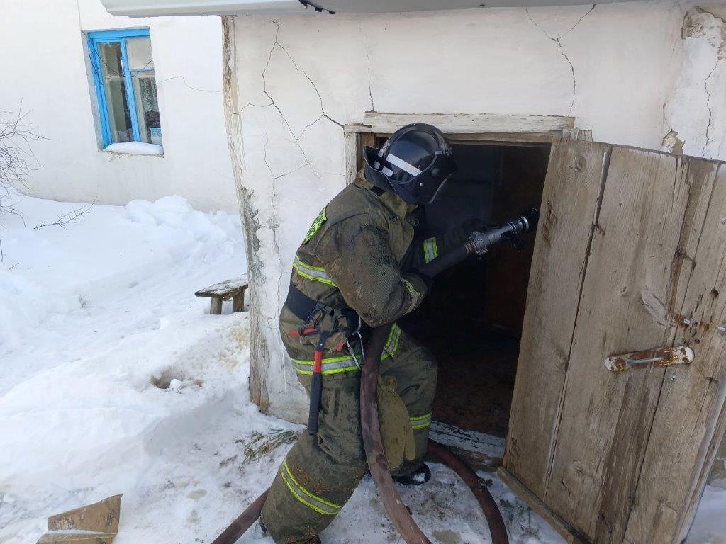 В Борском районе за выходные вспыхнуло два пожара