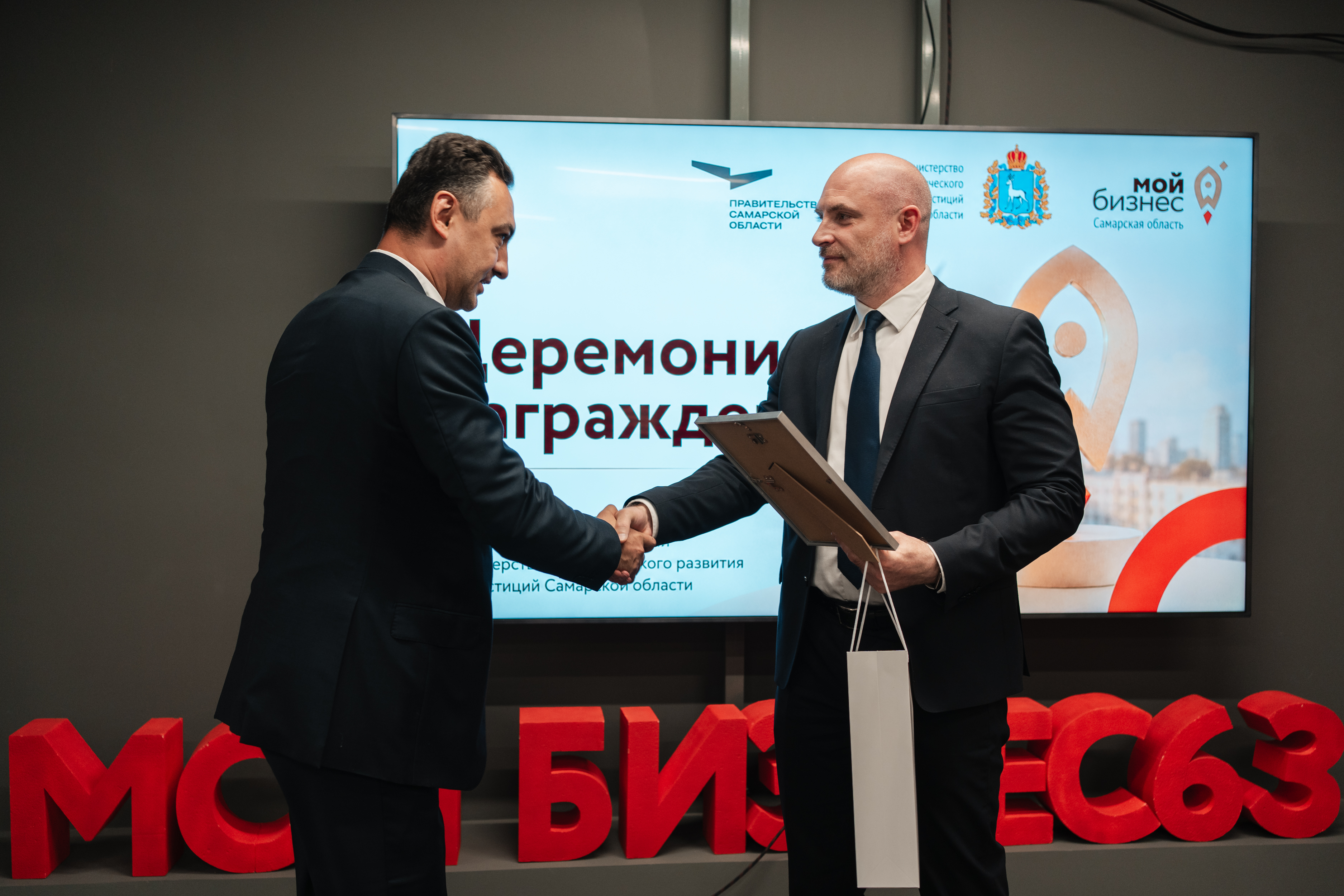 В Самарской области наградили предпринимателей и представителей бизнес-инфраструктуры за вклад в развитие региона