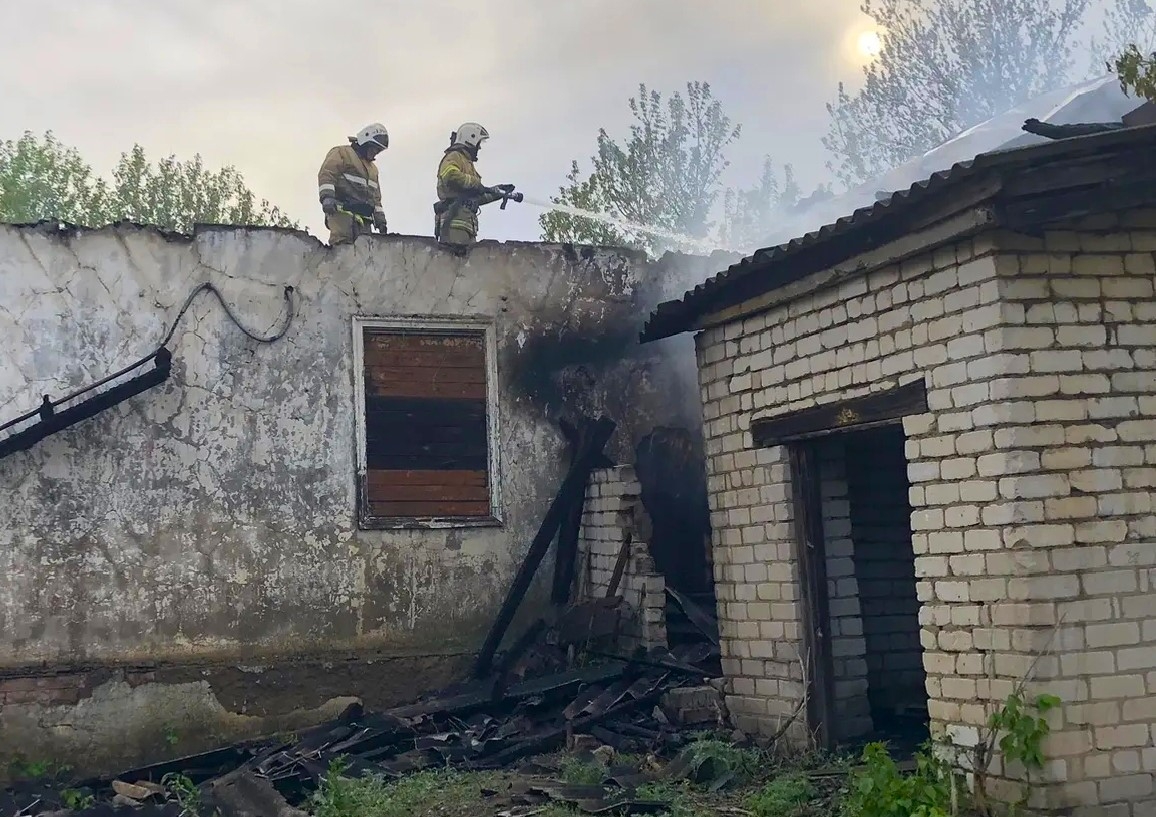 Почта горела в Богатовском районе 13 мая