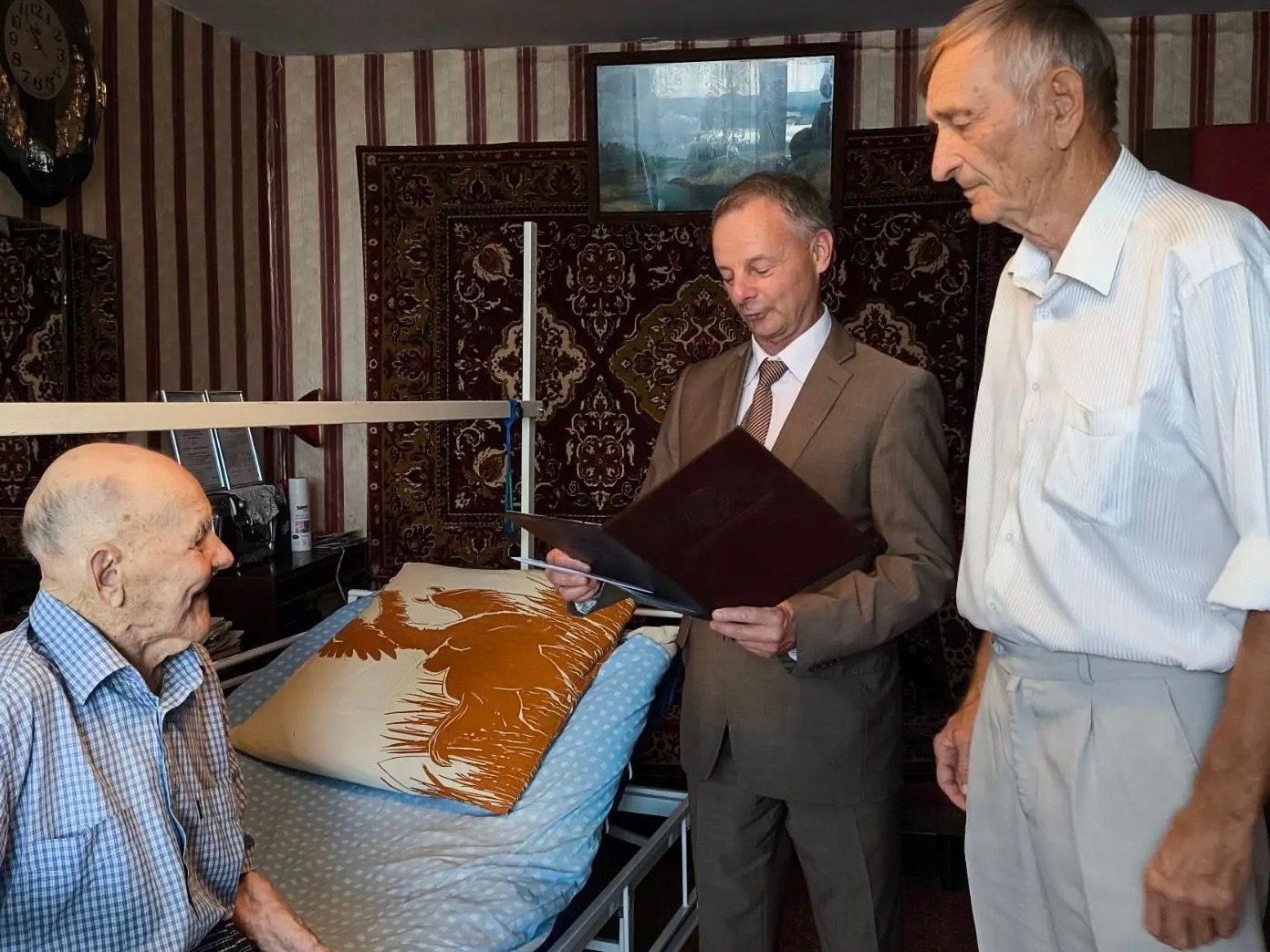 Вековой юбилей: 100 лет исполнилось ветерану Великой Отечественной из Похвистнева