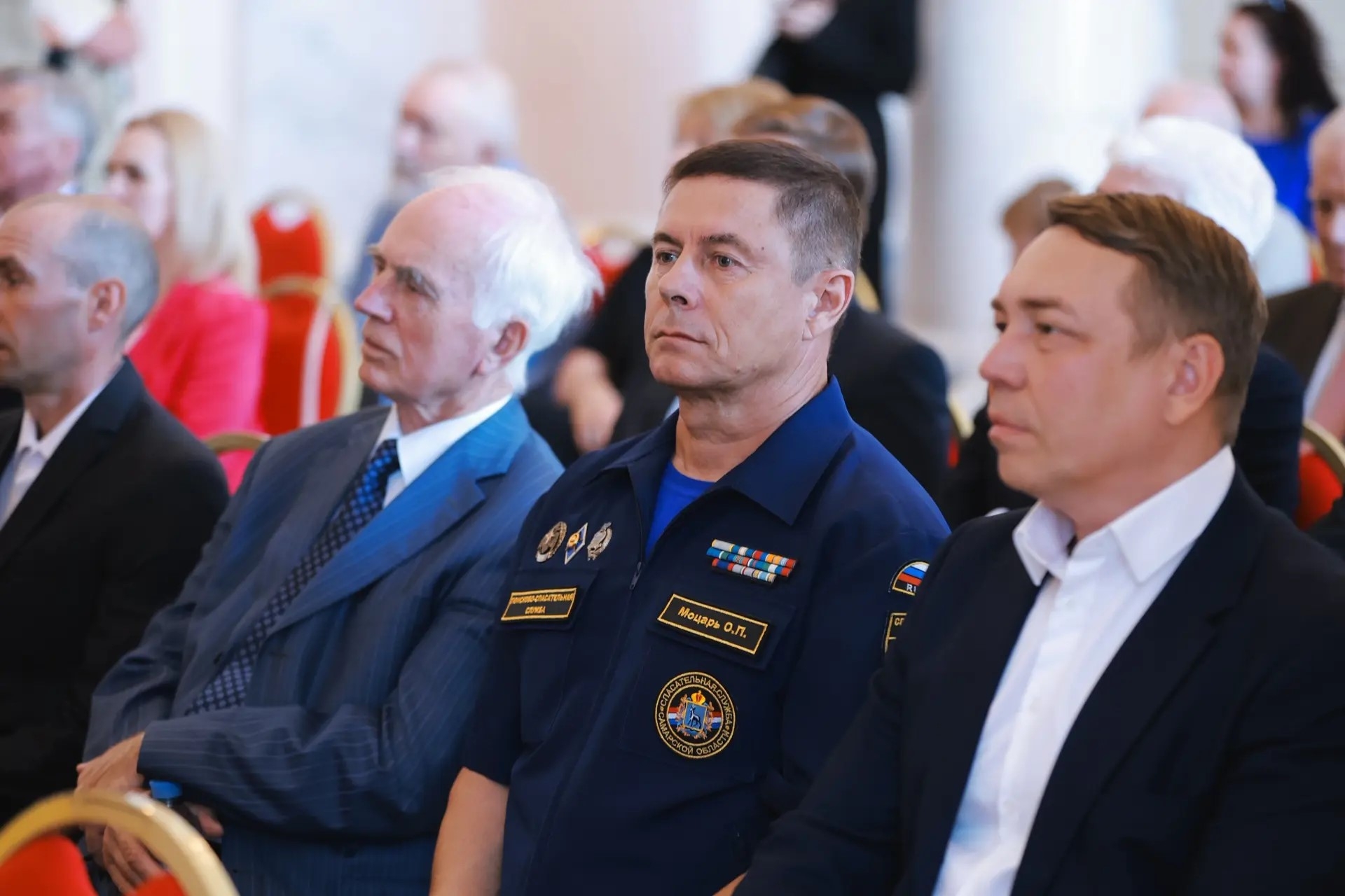 Почетный знак губернатора Самарской области "За служение людям" вручен коллективу самарского филиала фонда "Защитники Отечества"