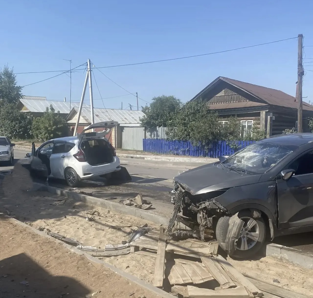 В Самарской области 25 августа в ДТП с легковушками пострадали три человека