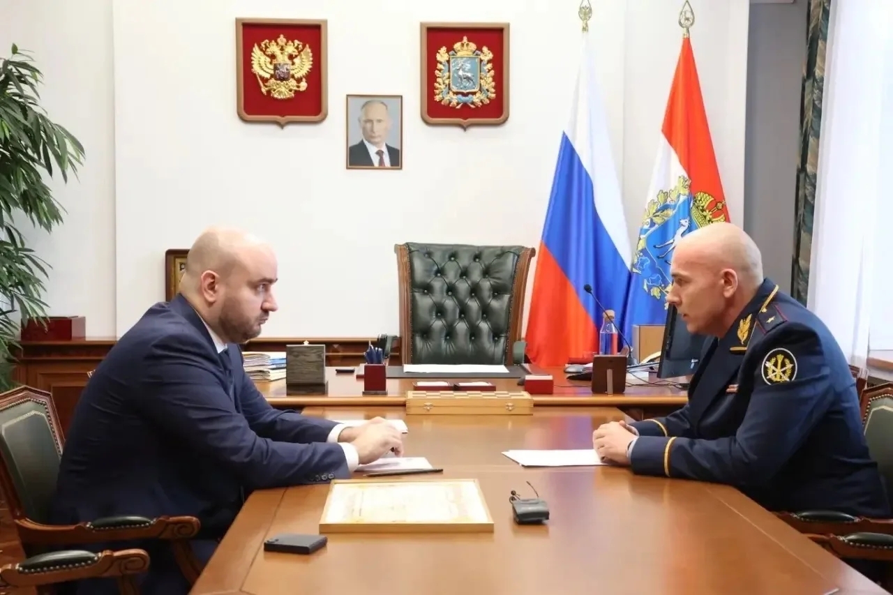 Вячеслав Федорищев провел рабочую встречу с начальником УФСИН России по Самарской области Алексеем Климовым