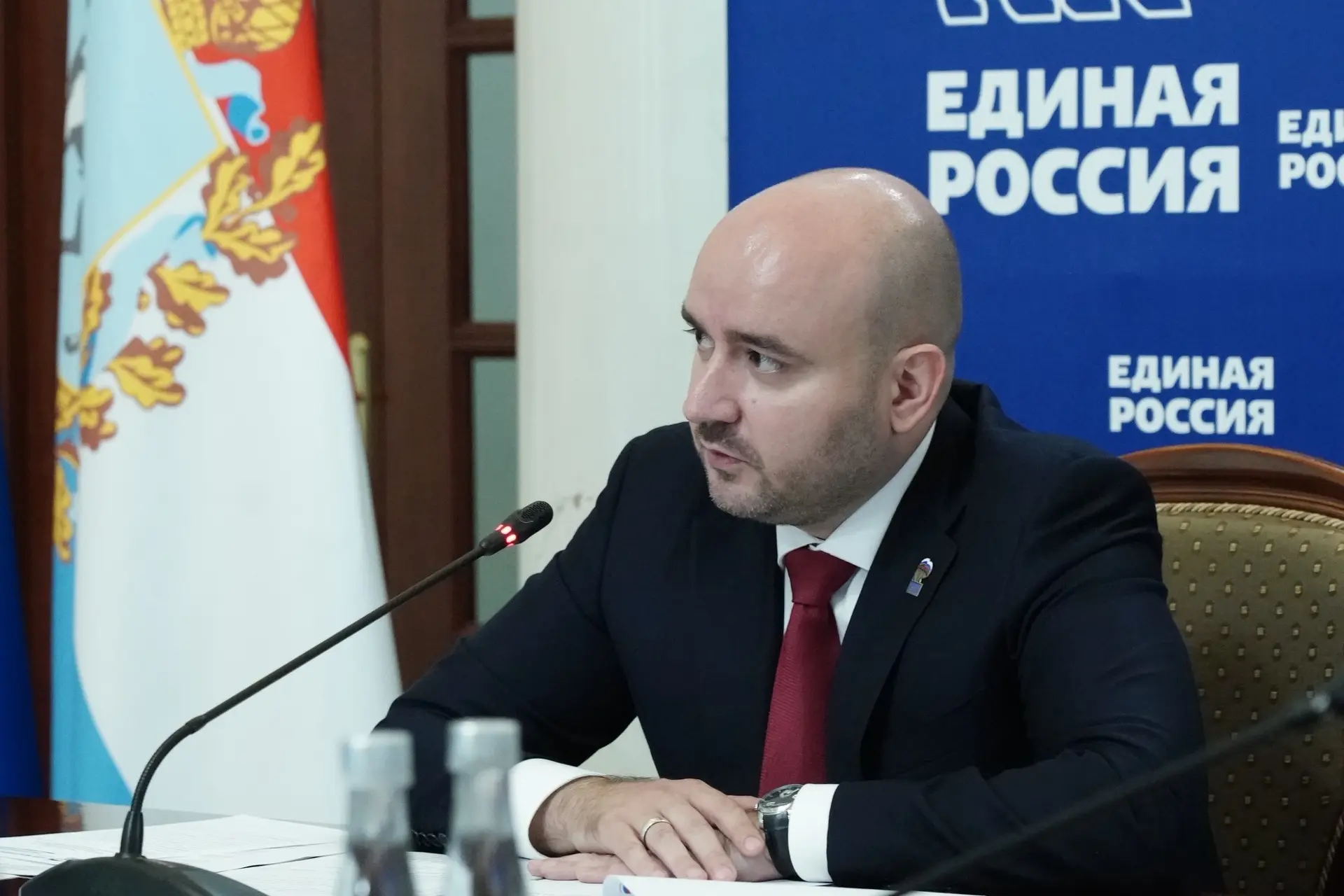 Вячеслав Федорищев провел расширенное заседание Президиума регионального политсовета партии "Единая Россия"