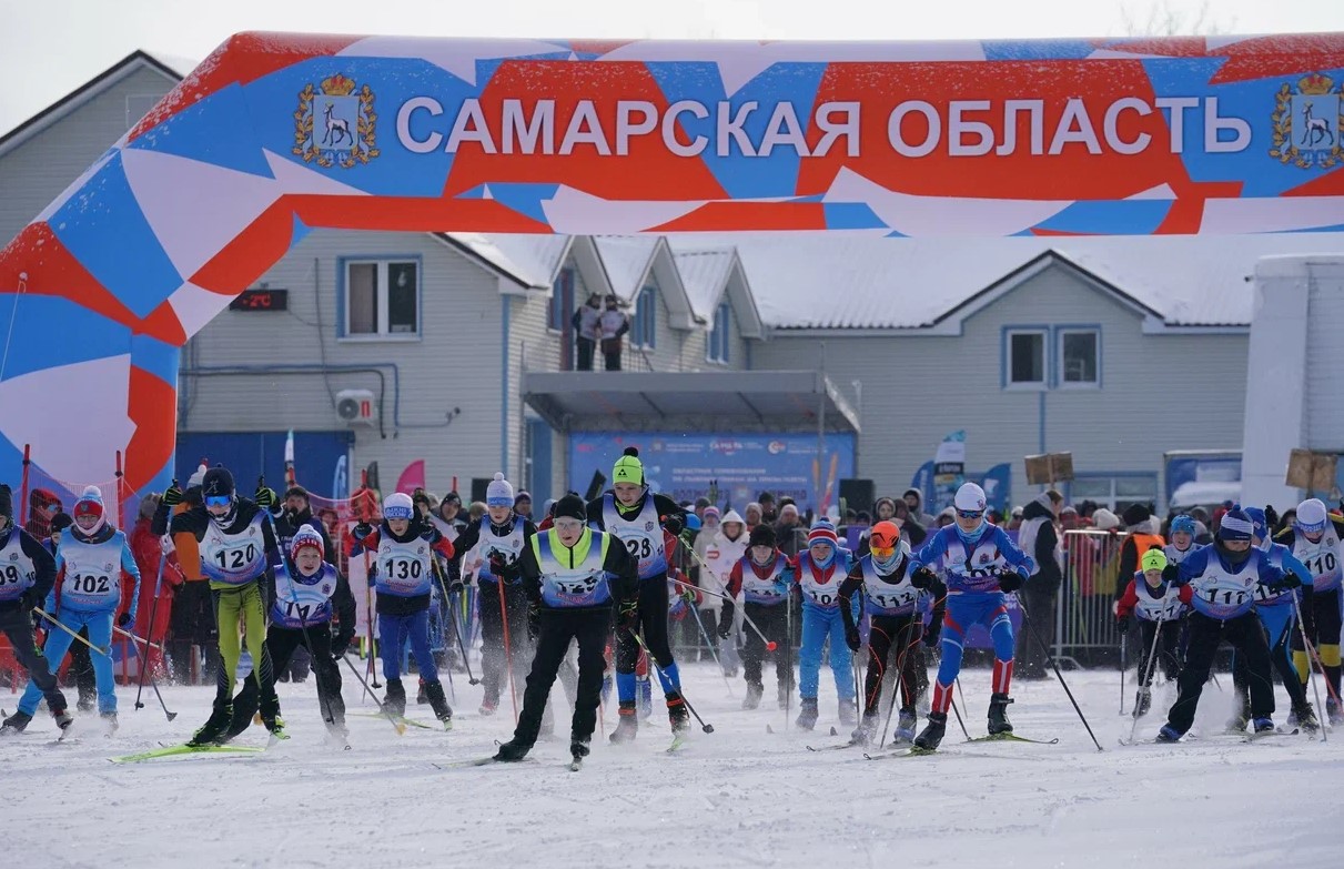 Фоторепортаж: как прошли лыжные гонки на "Чайке" в Самаре