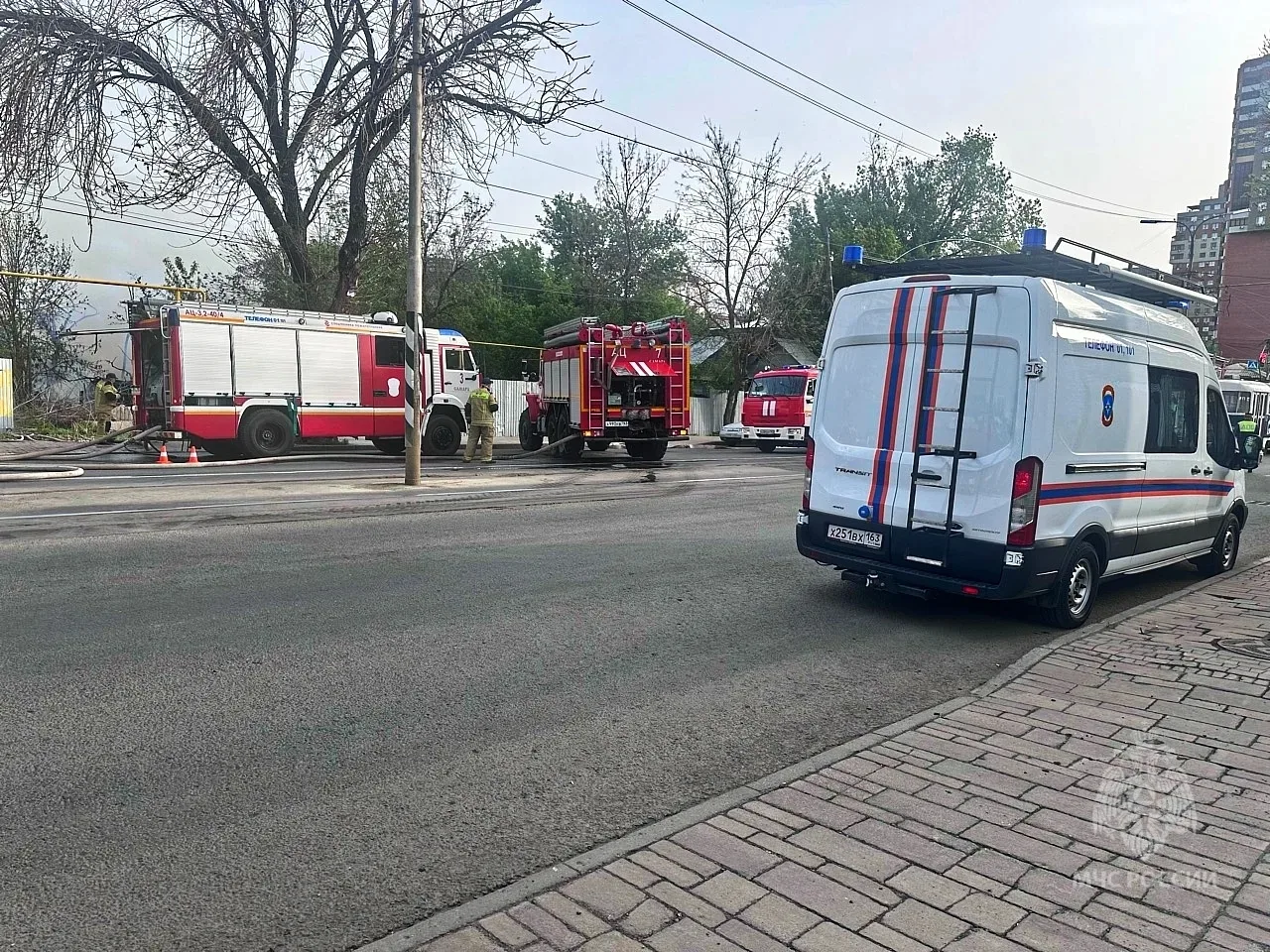 400 "квадратов" огня: 15 мая в центре Самары вспыхнула "заброшка"