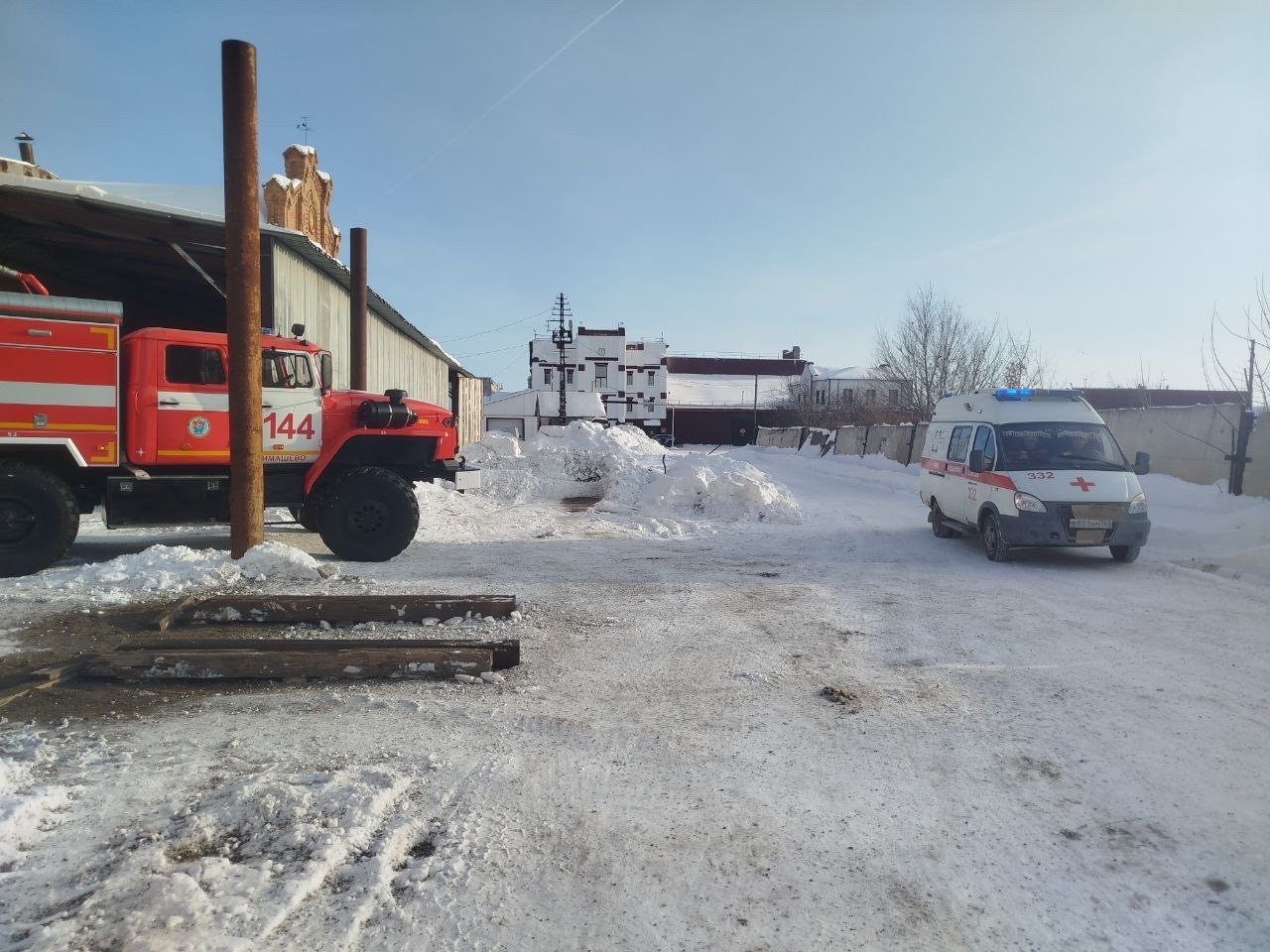 В селе Тимашево загорелось 15 тонн семечек в сушильном аппарате