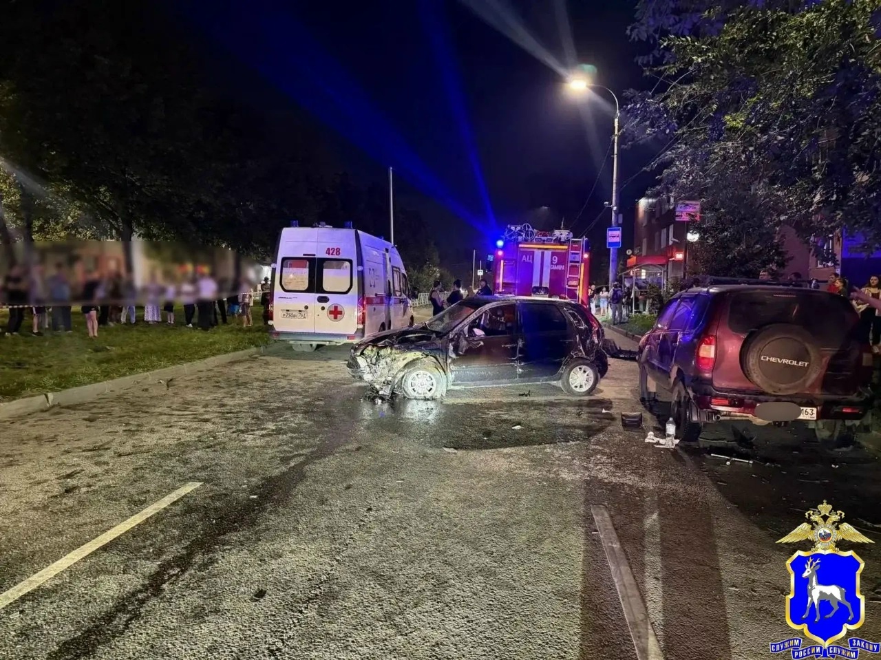 В Промышленном районе Самары в массовом ДТП пострадали 3 человека
