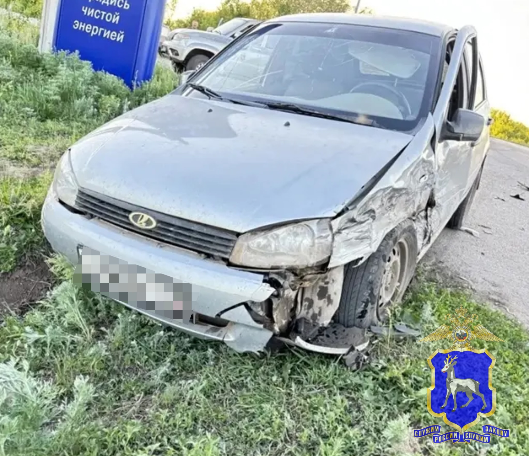 57-летний мужчина на "Лексусе" врезался в автобус на трассе в Самарской области